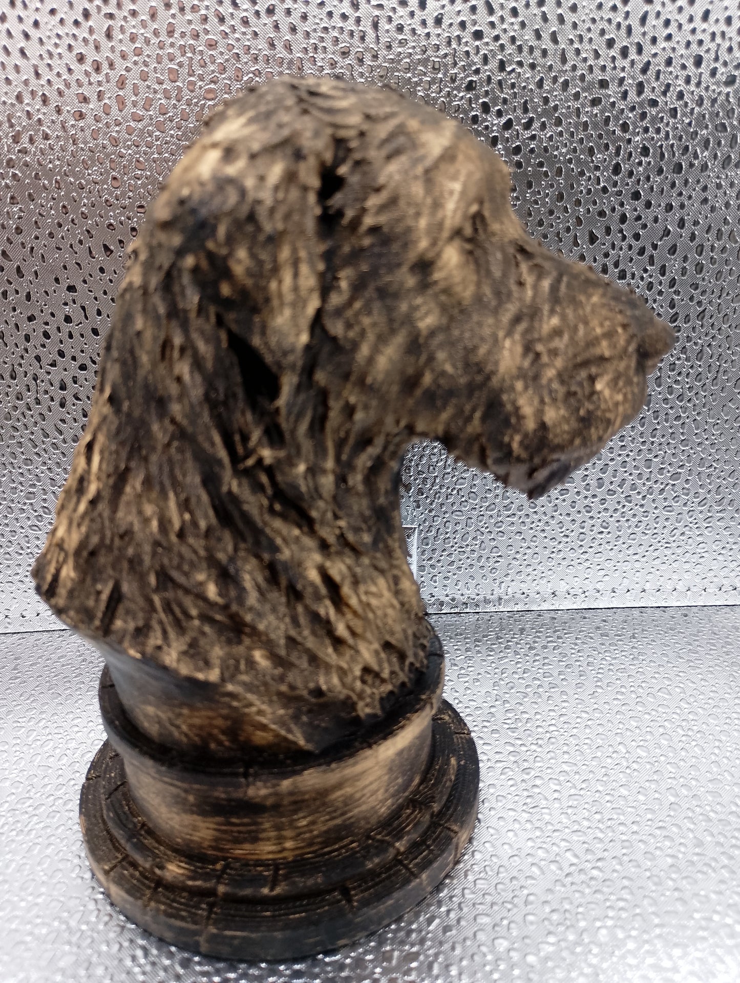Irish Wolfhound Bust