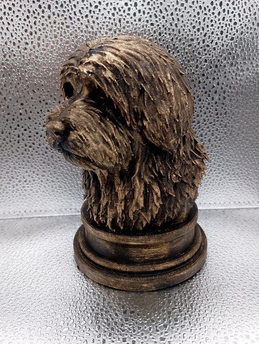 Tibetan Terrier Bust