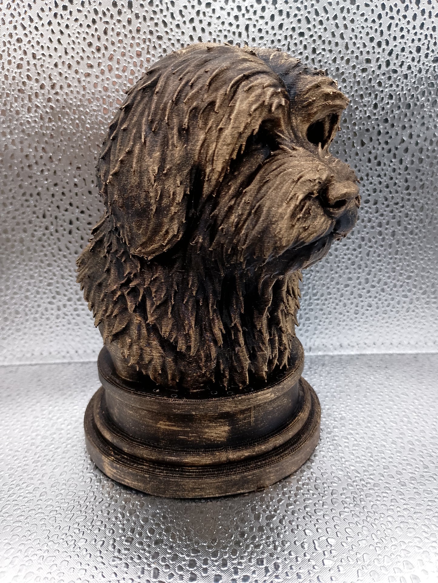 Tibetan Terrier Bust