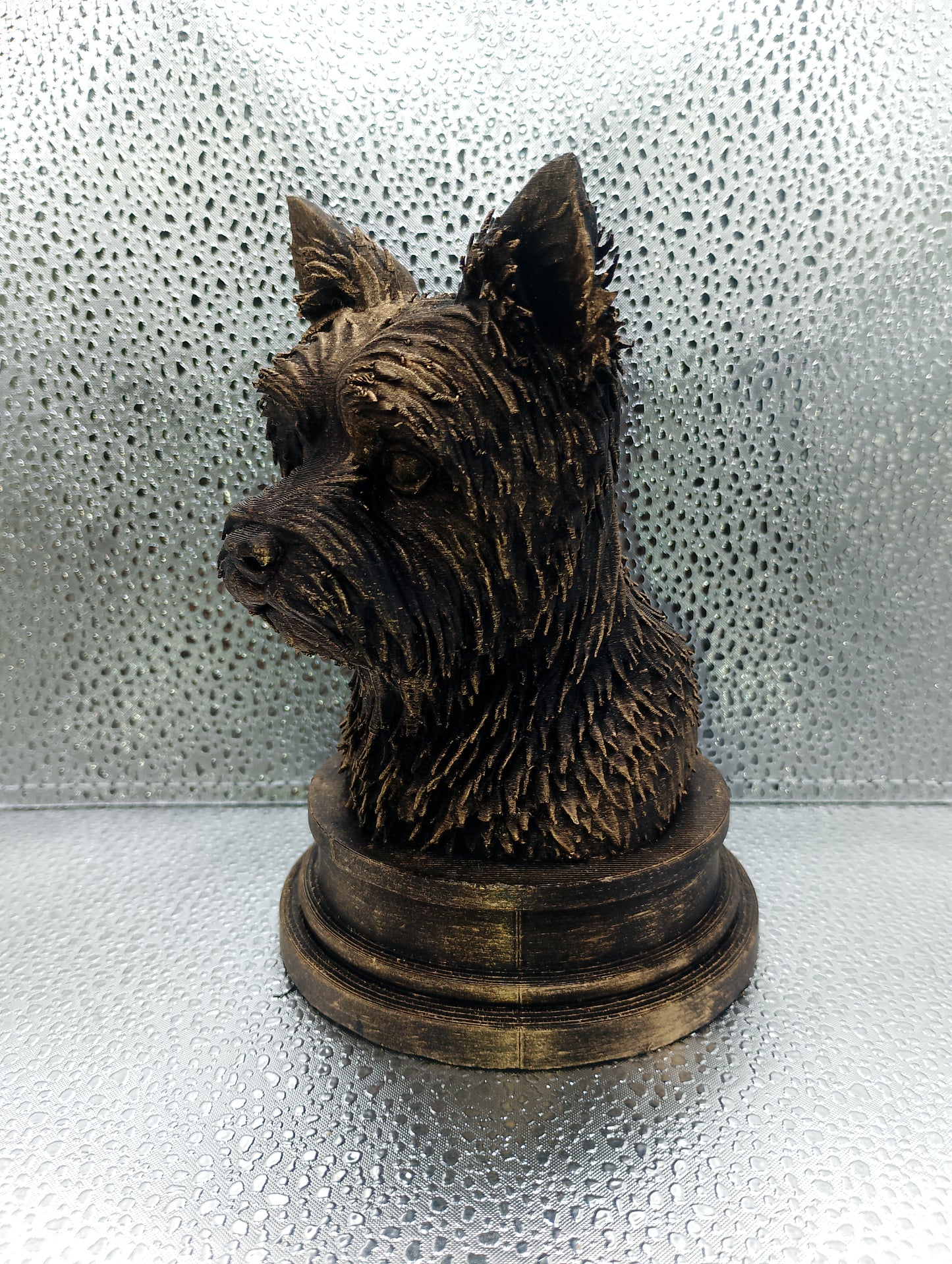 Yorkshire Terrier Bust