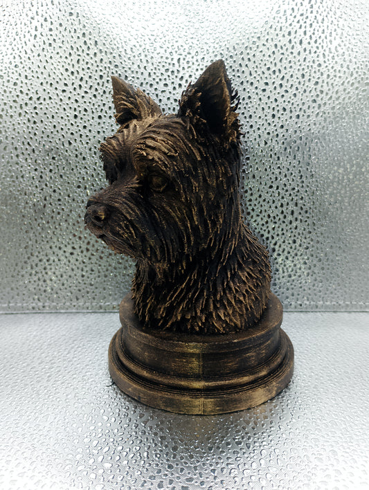 Yorkshire Terrier Bust