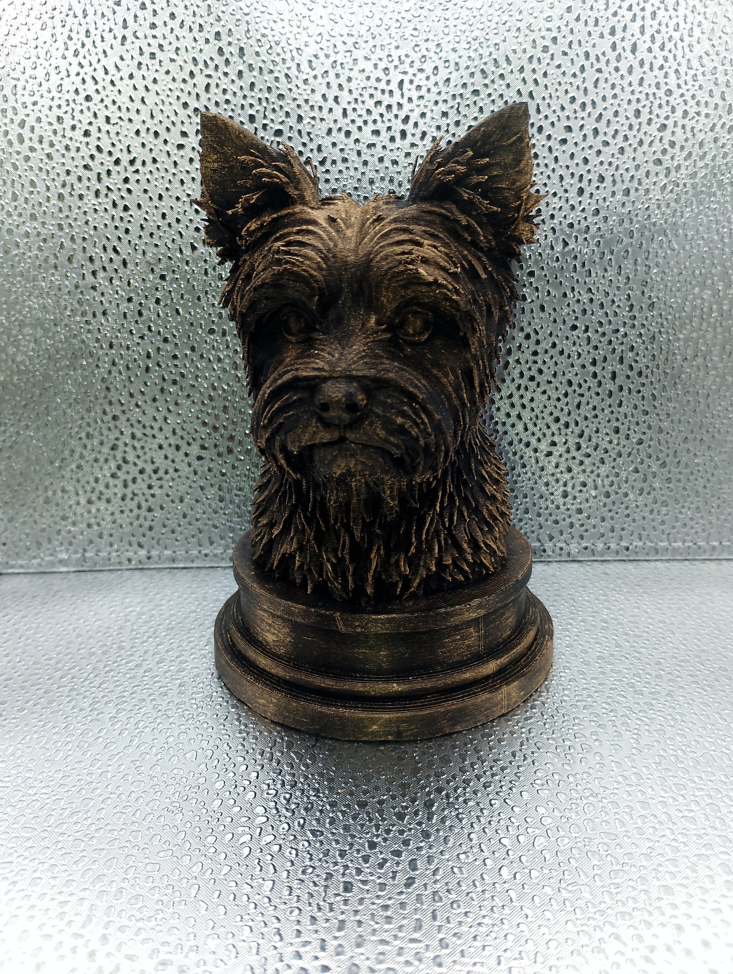 Yorkshire Terrier Bust