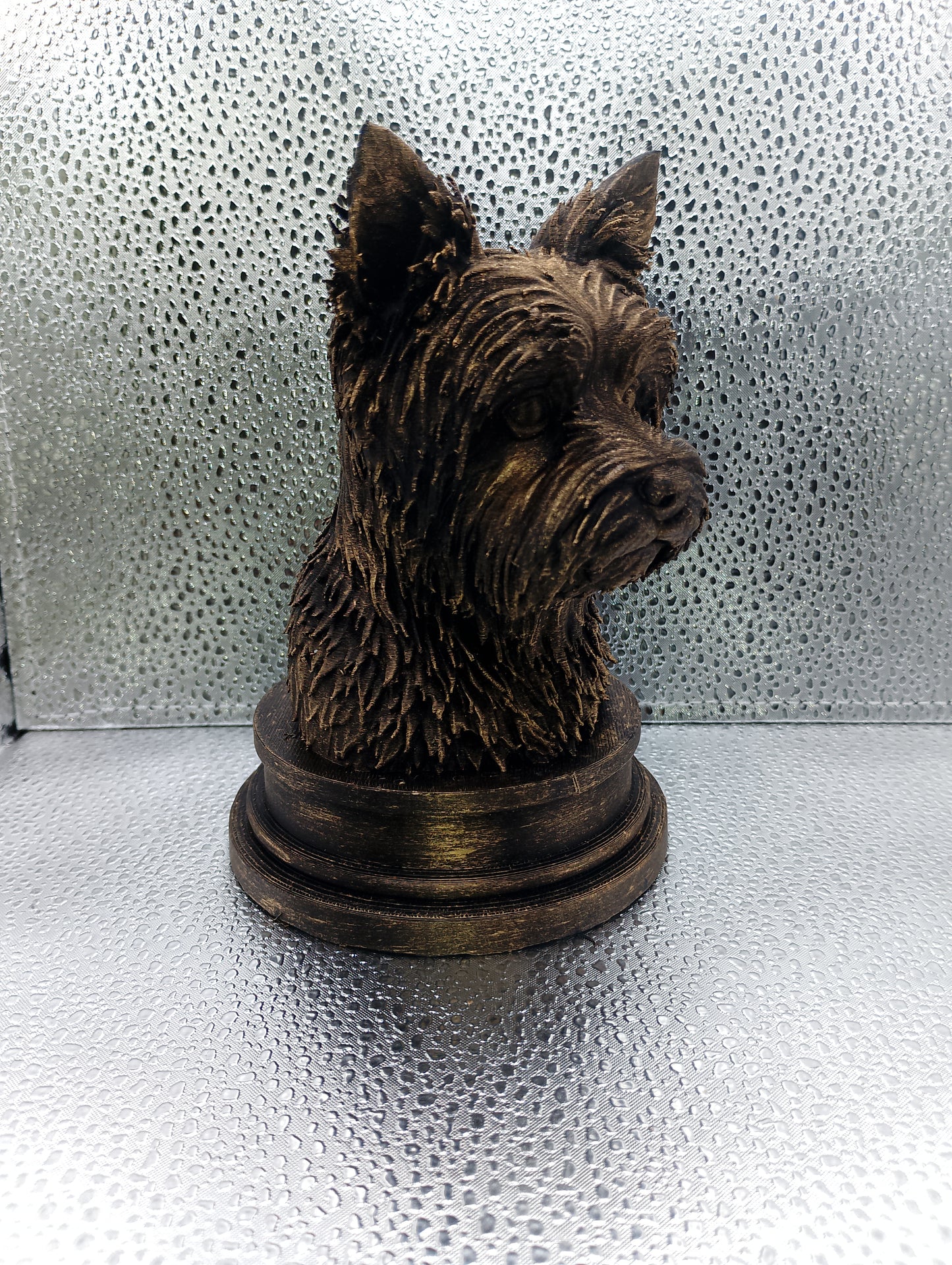 Yorkshire Terrier Bust