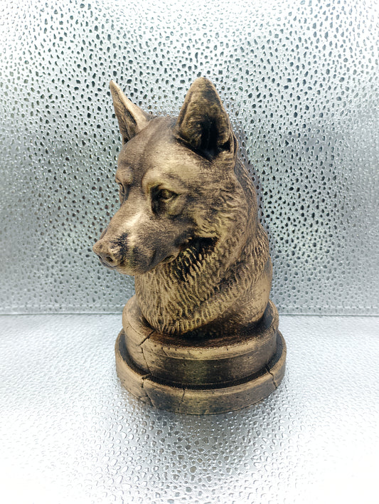 Siberian Husky Bust