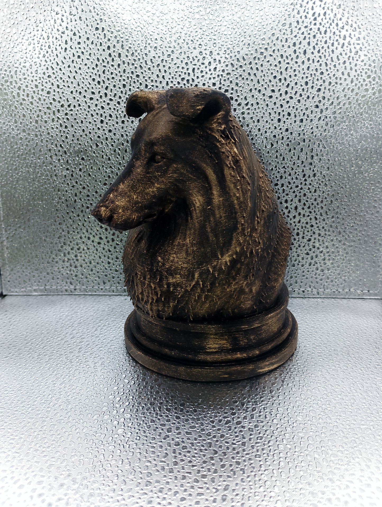 Rough Collie Bust