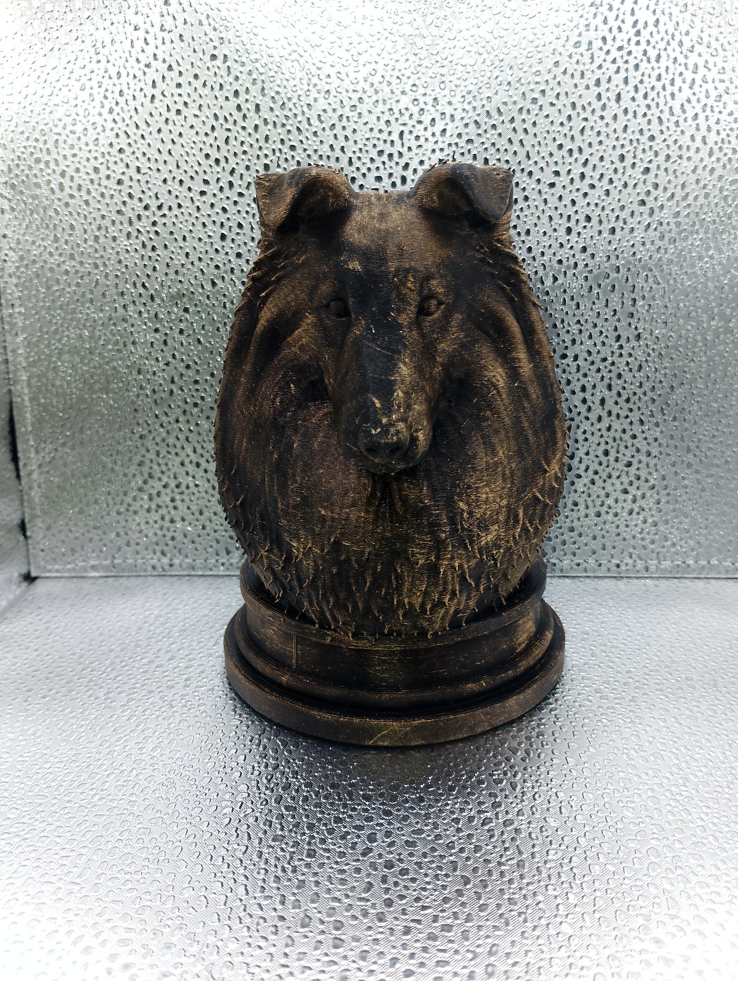 Rough Collie Bust