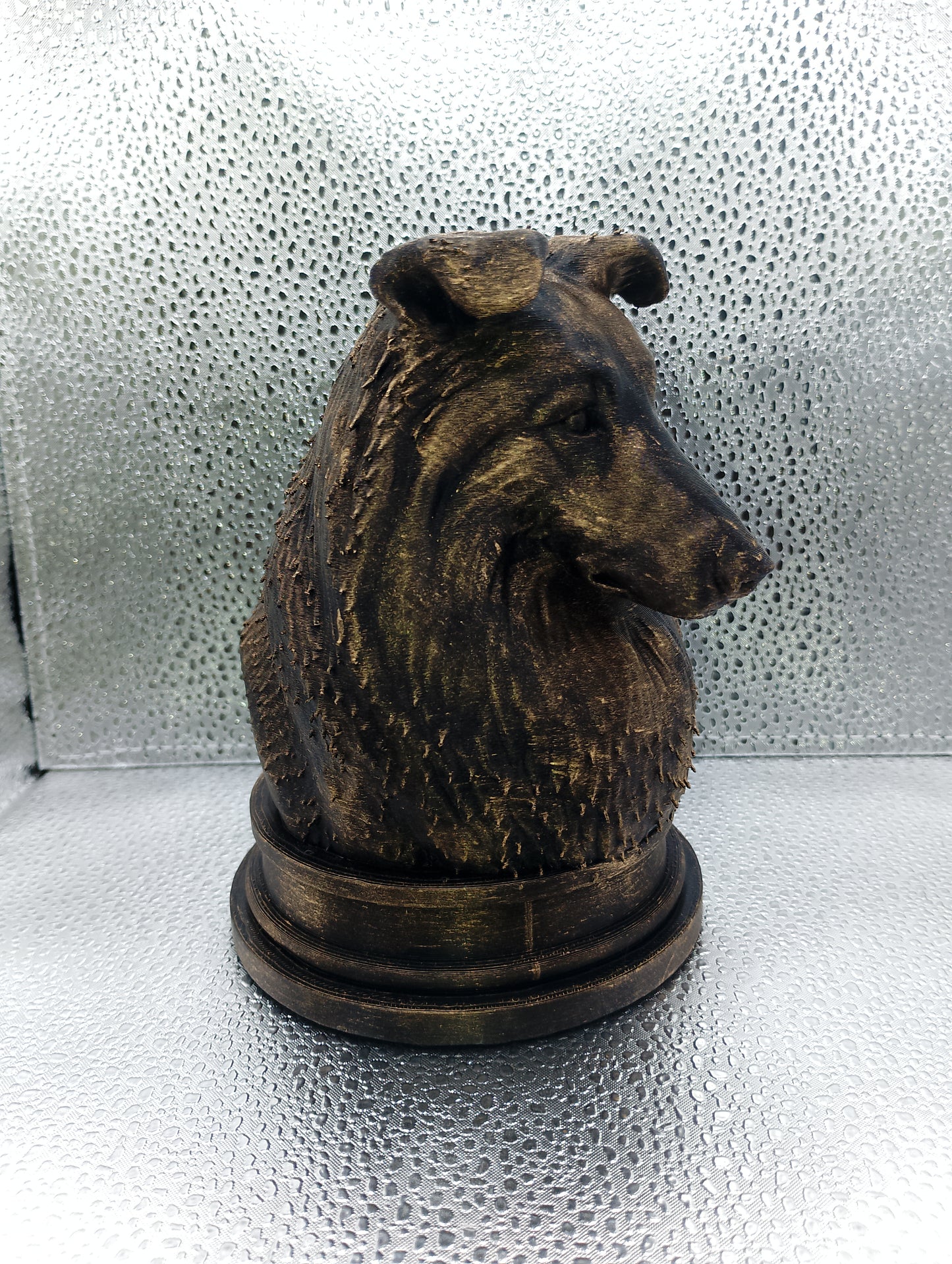 Rough Collie Bust