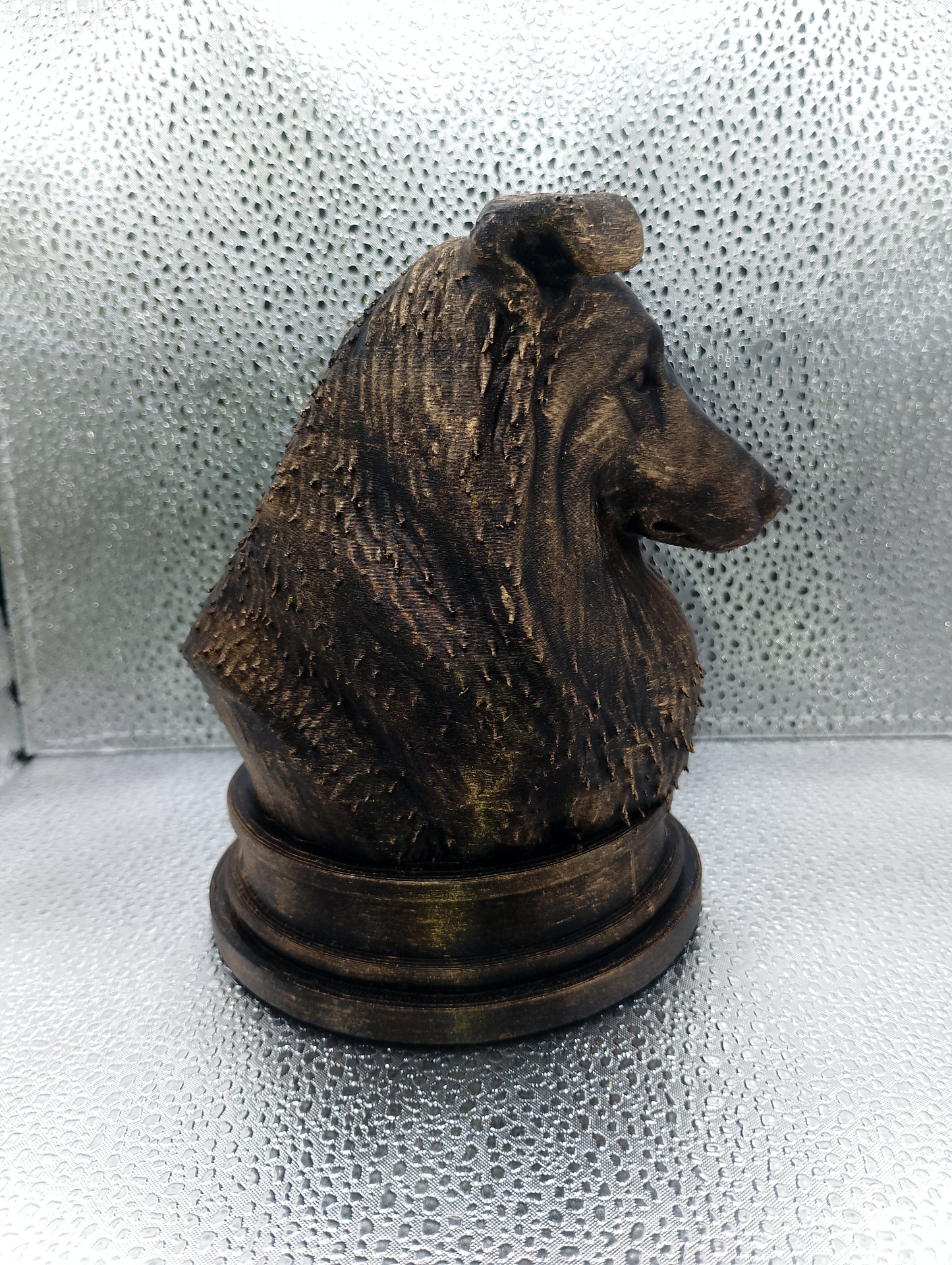 Rough Collie Bust