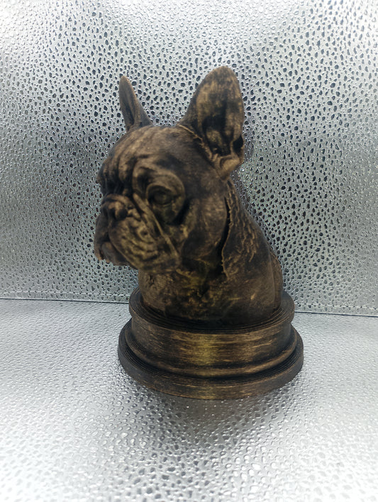 French Bulldog Bust