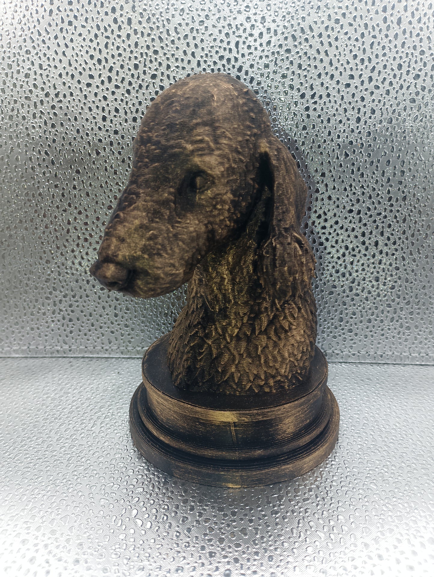 Bedlington Terrier Bust