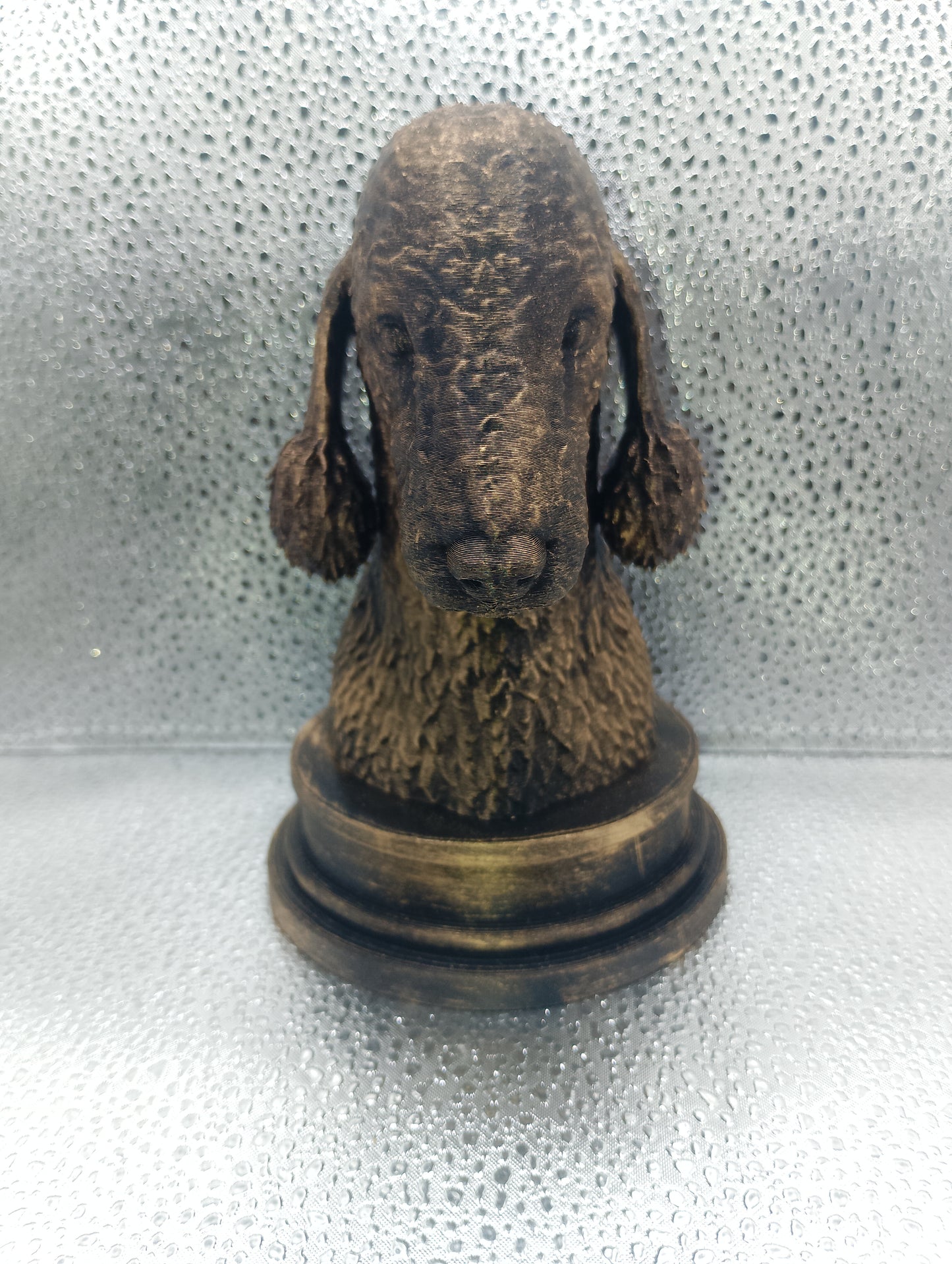 Bedlington Terrier Bust
