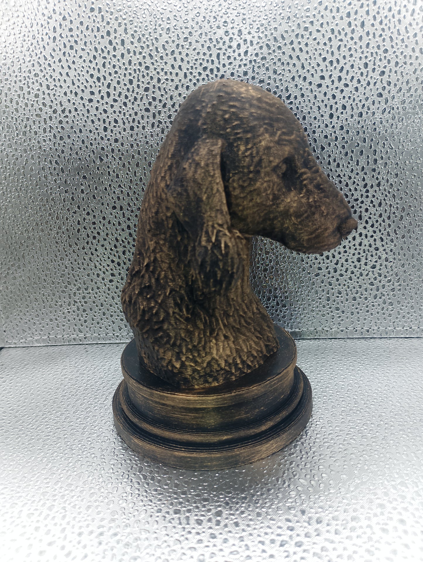 Bedlington Terrier Bust