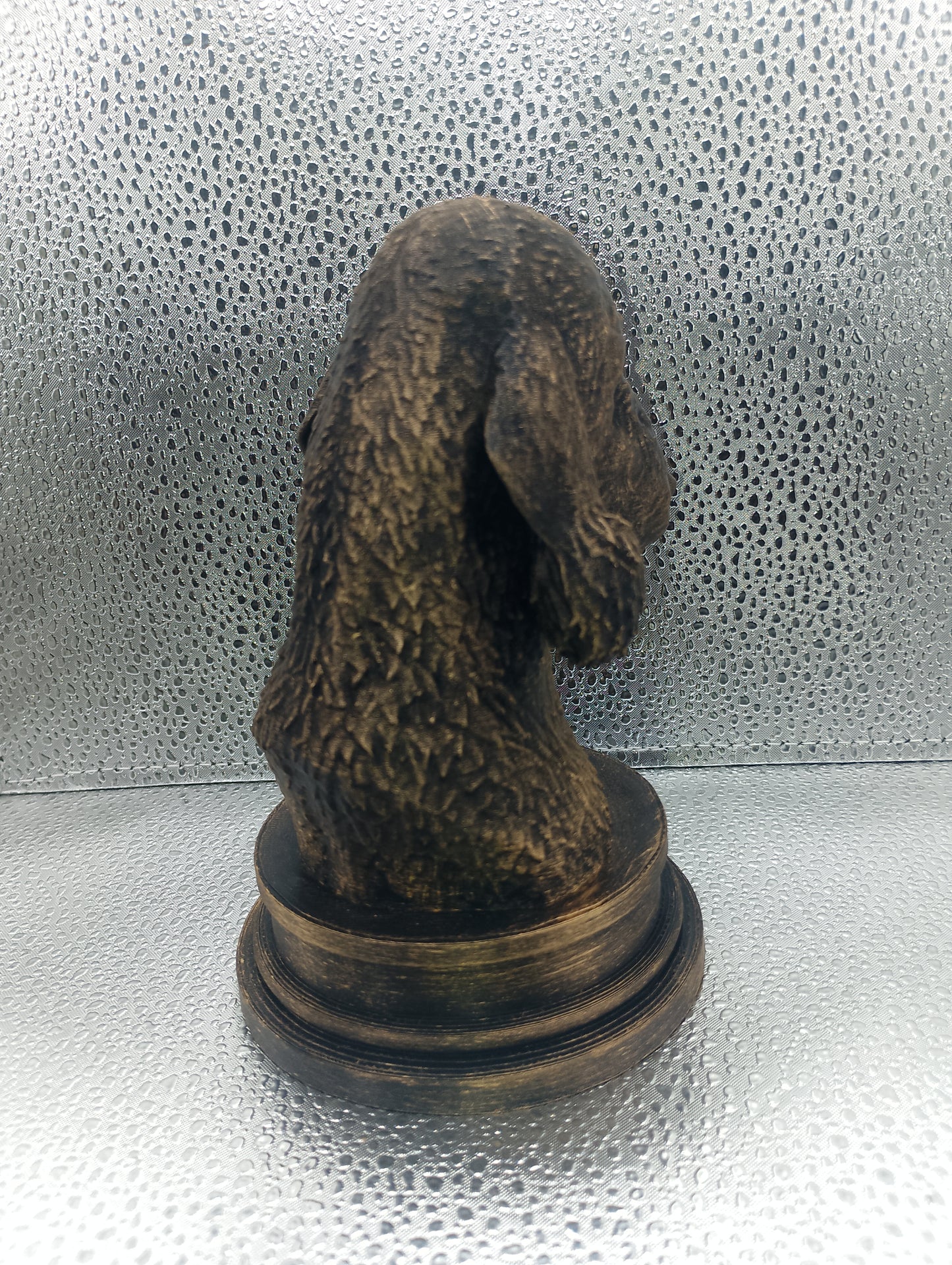 Bedlington Terrier Bust