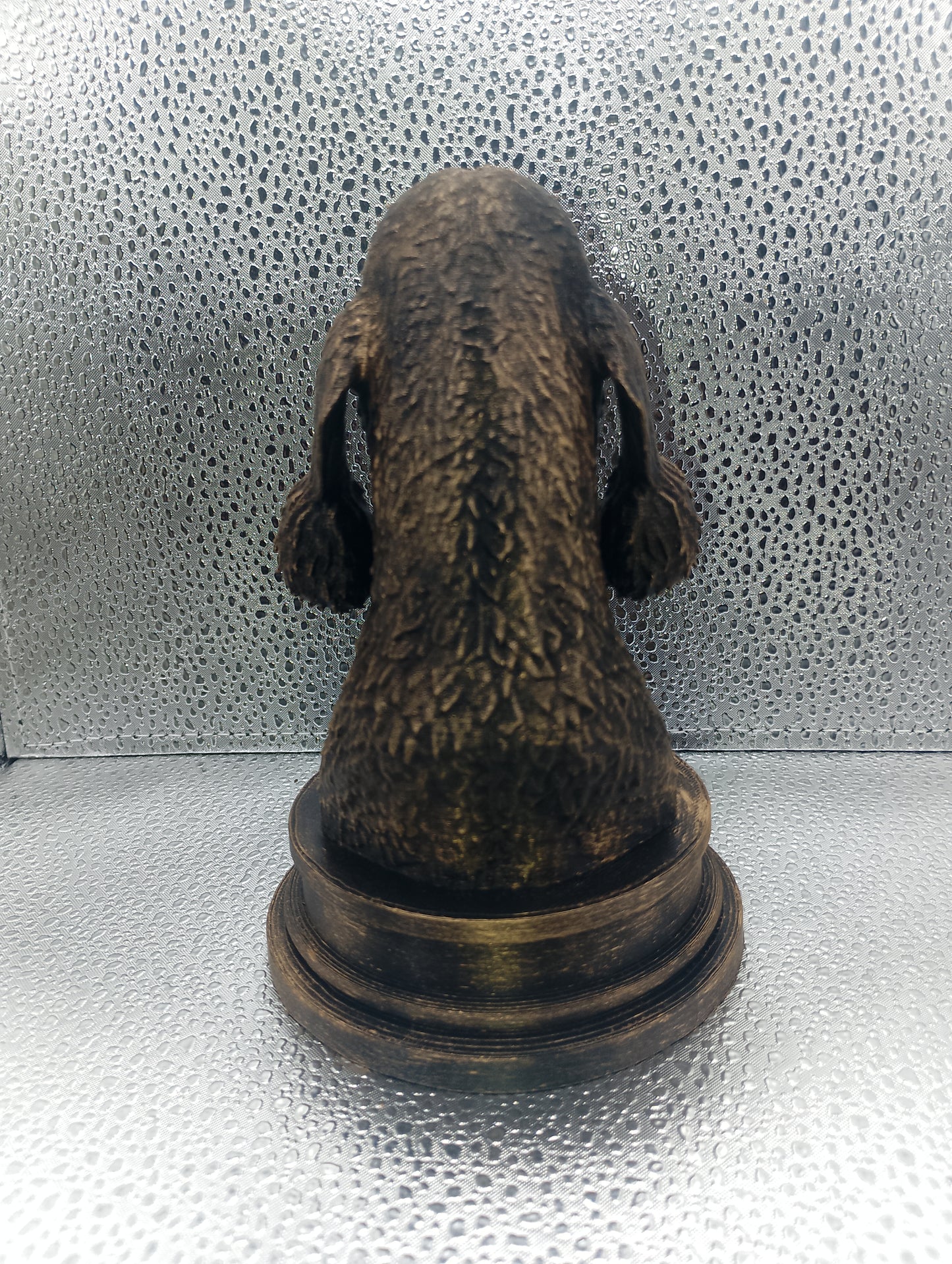 Bedlington Terrier Bust