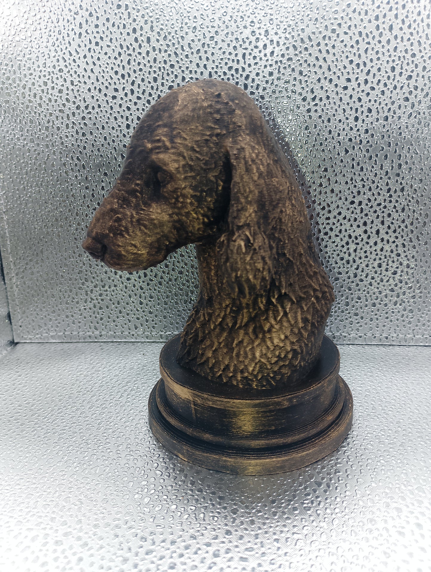 Bedlington Terrier Bust