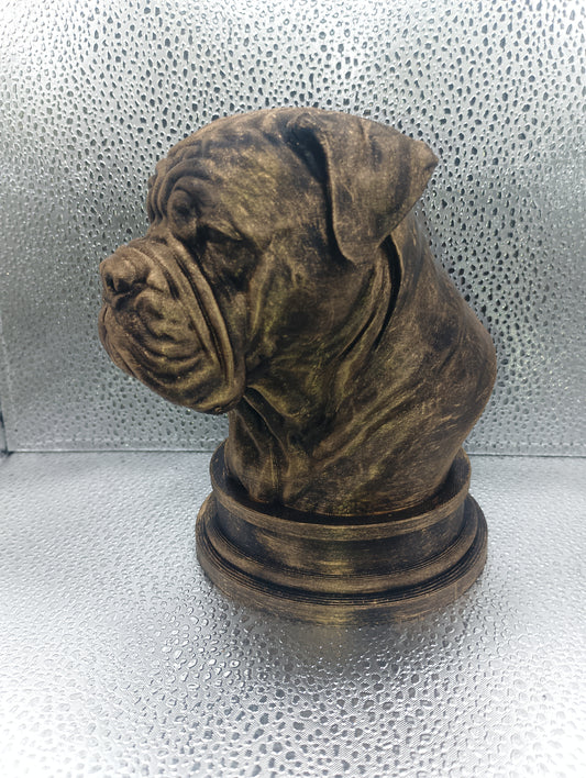 Bullmastiff Bust