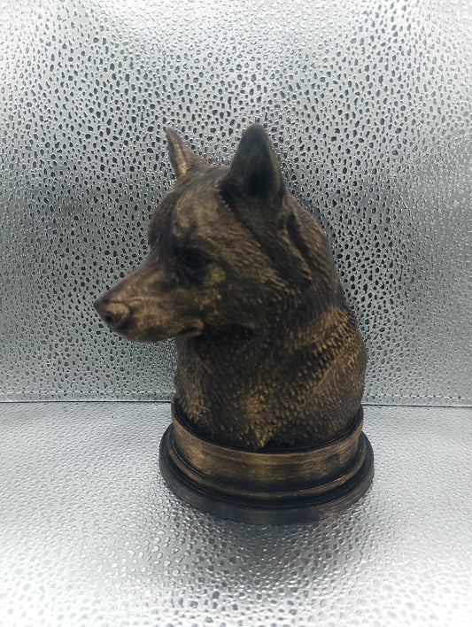 Alaskan Husky Bust