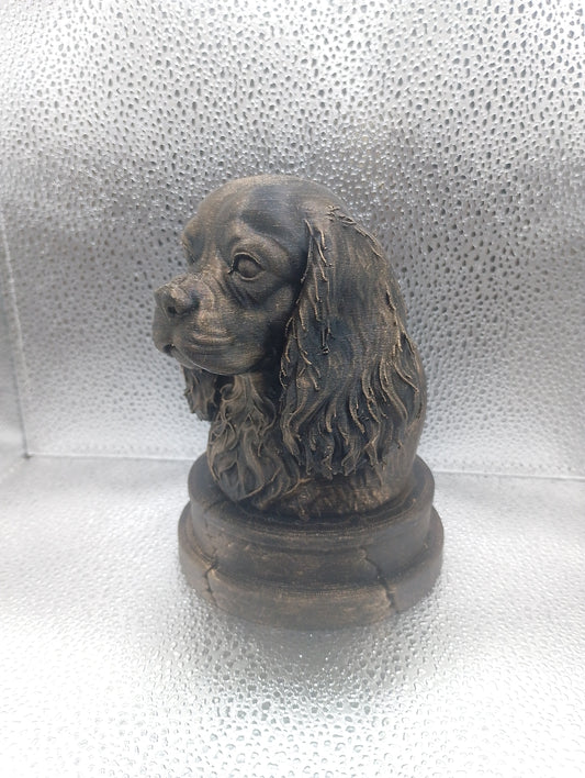 Cavalier King Charles Spaniel Bust
