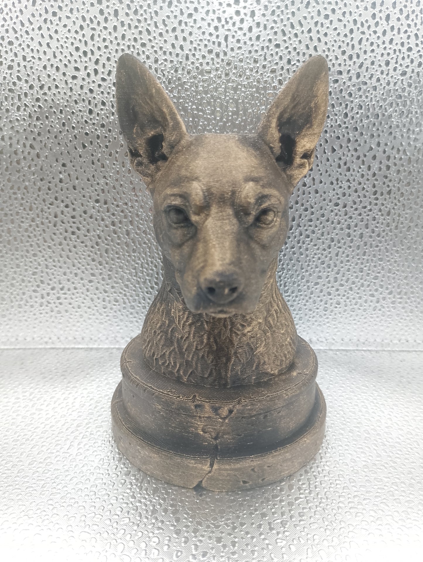 Toy Fox Terrier Bust