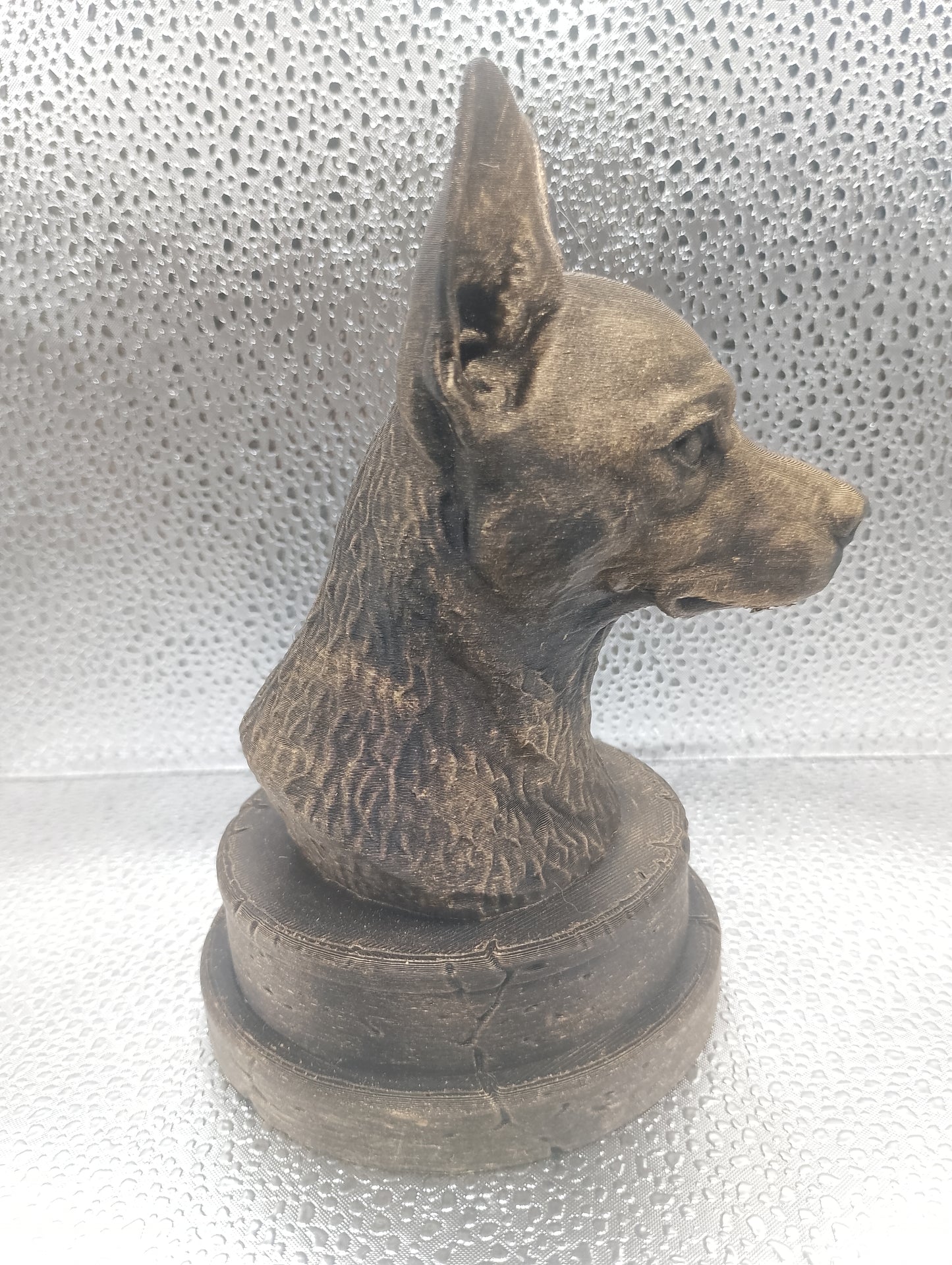 Toy Fox Terrier Bust