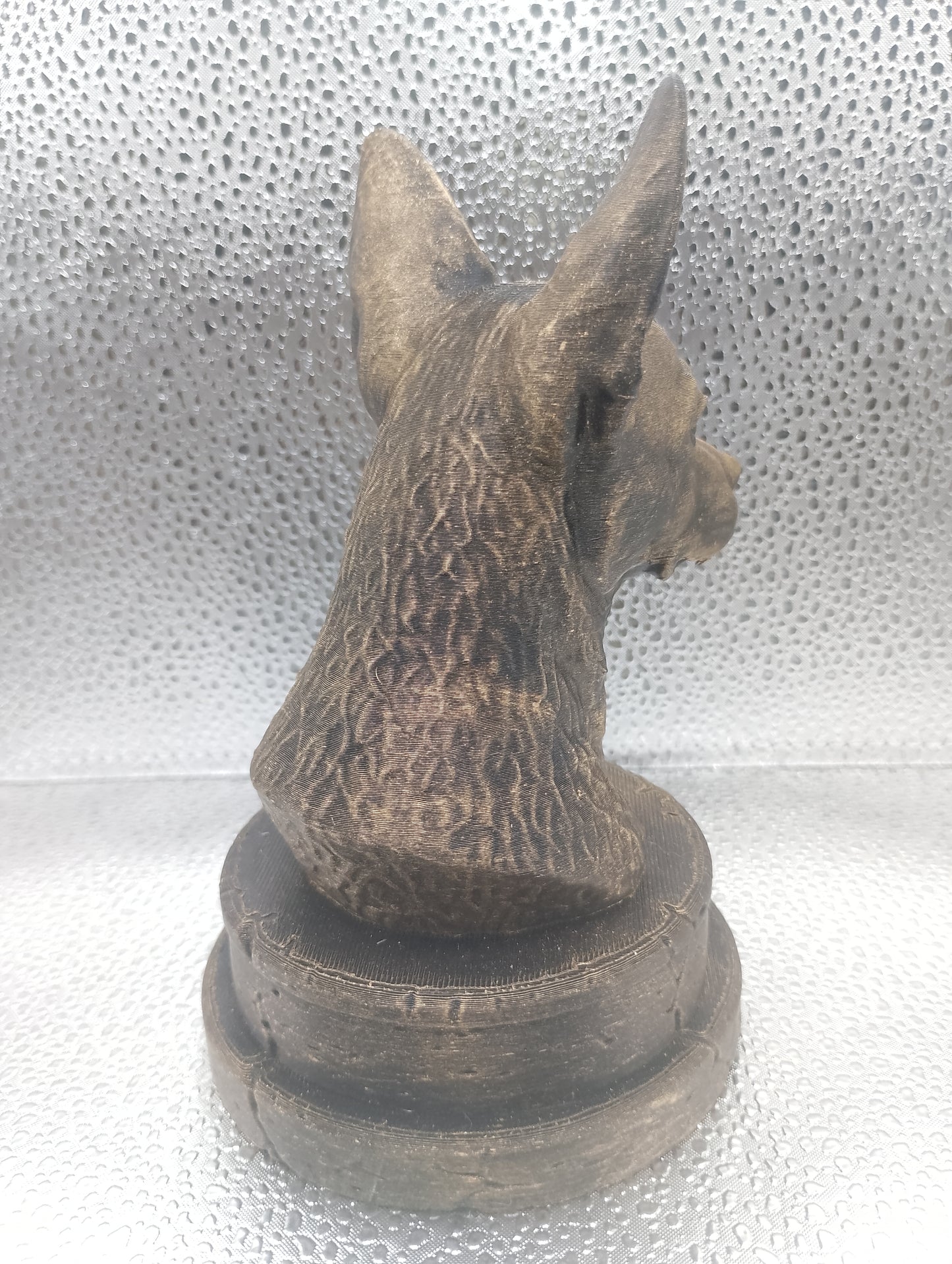 Toy Fox Terrier Bust