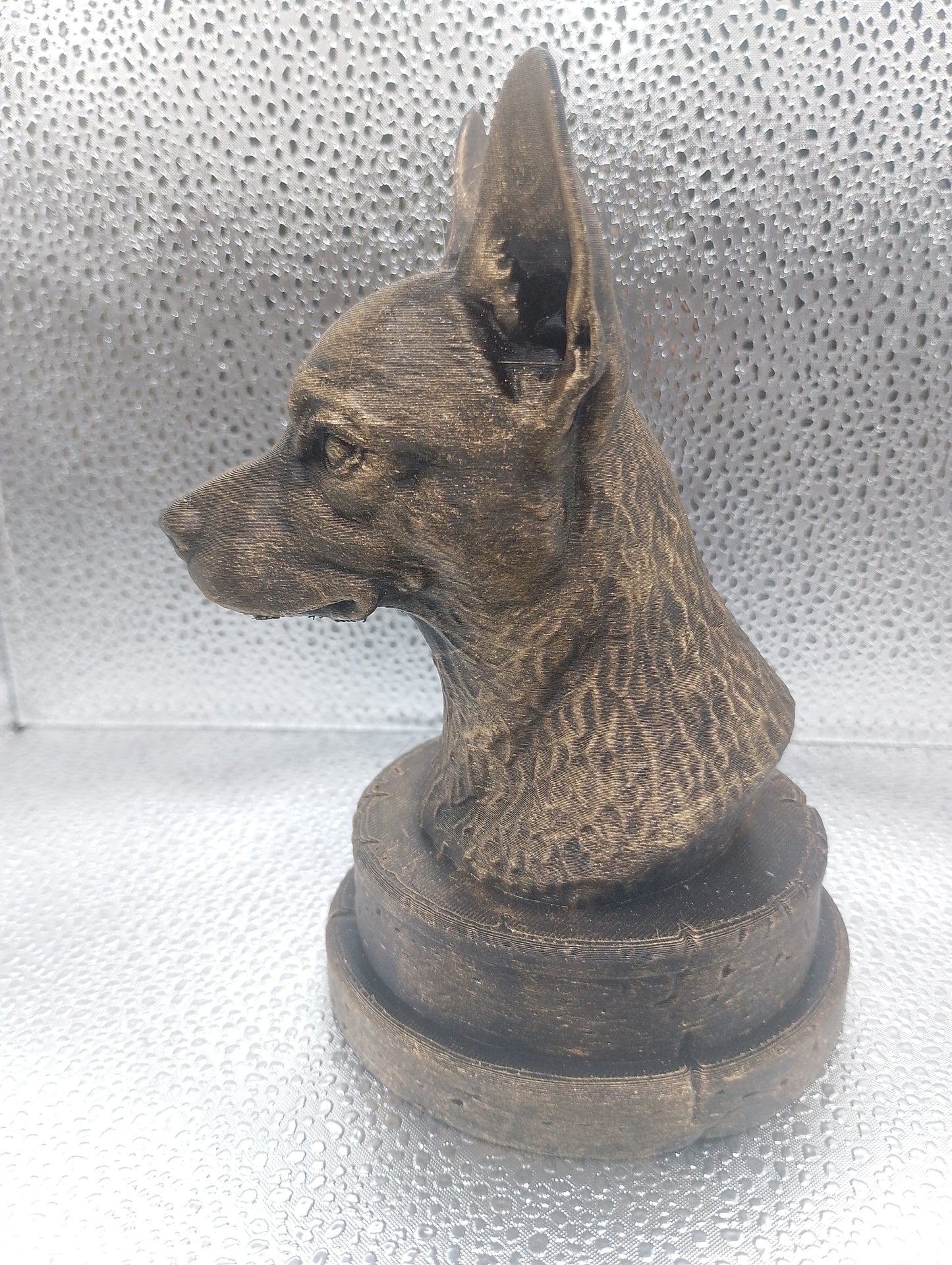 Toy Fox Terrier Bust