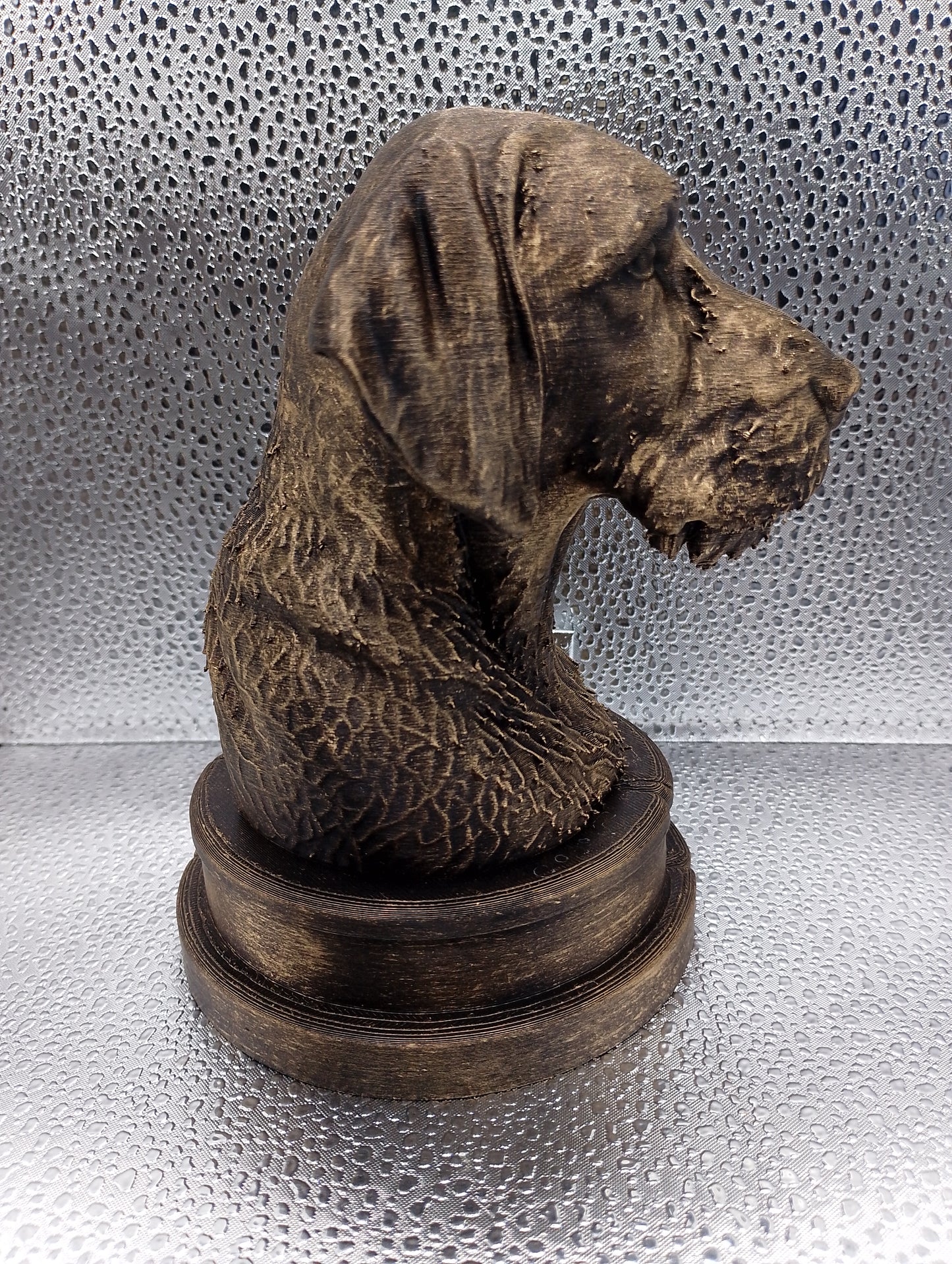 Wirehaired Vizsla Bust