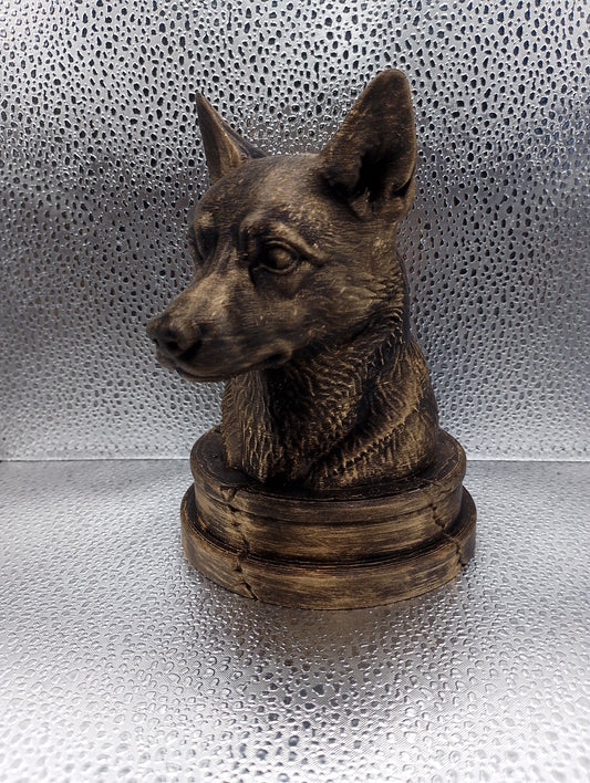 Norwegian Lundehund Bust