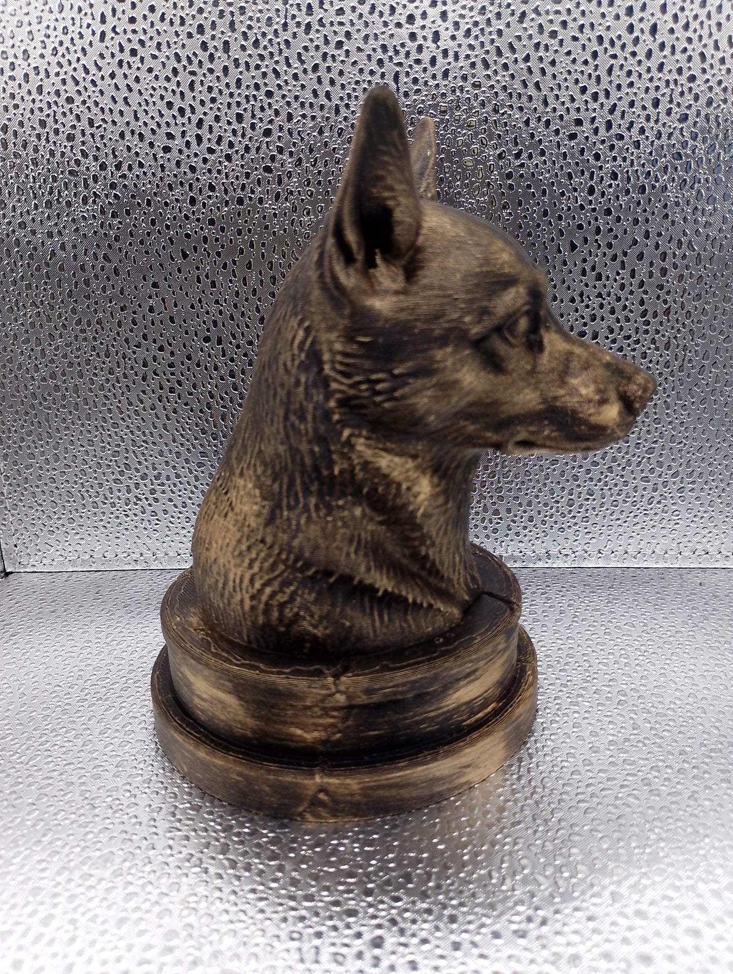 Norwegian Lundehund Bust
