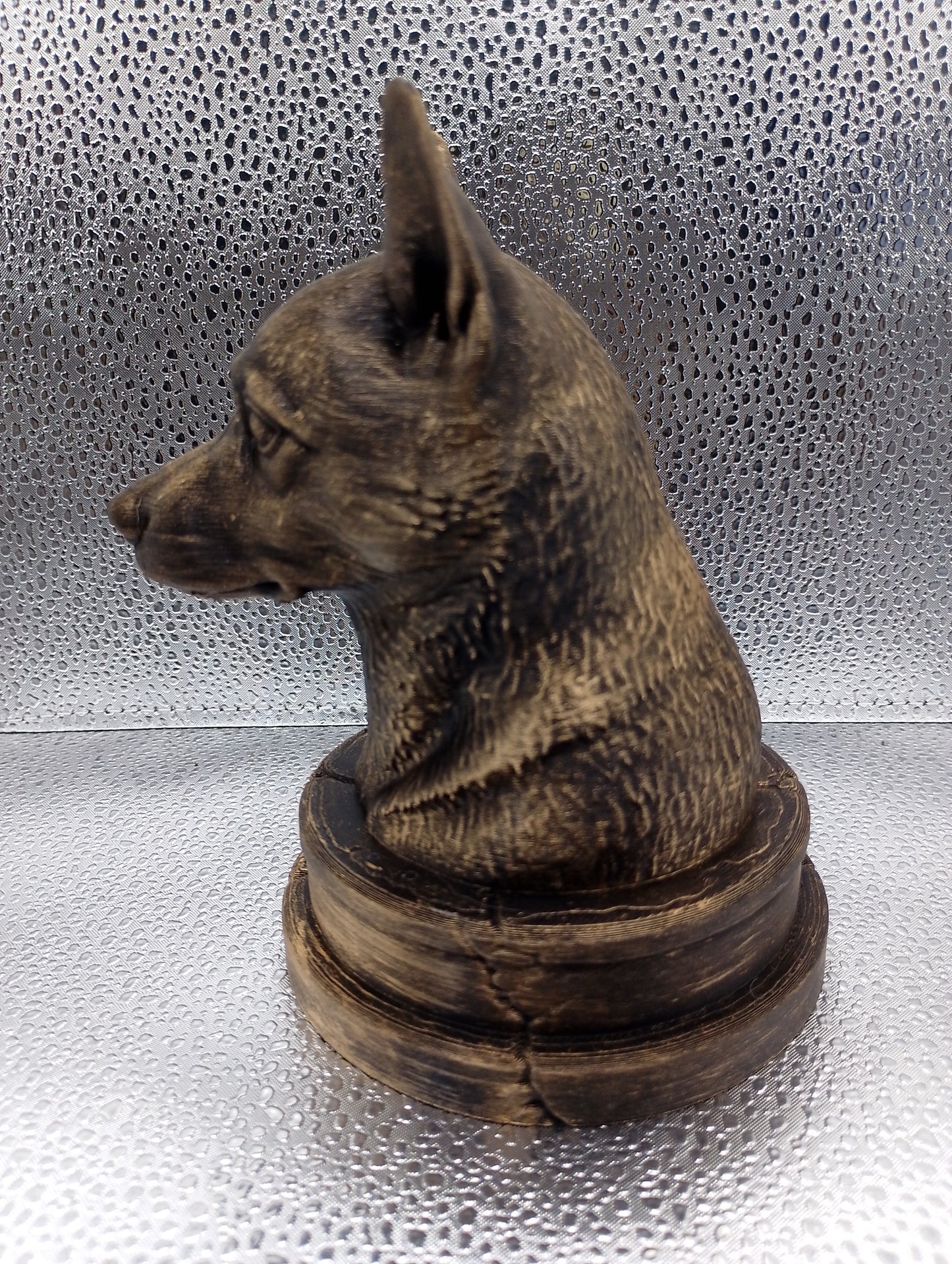 Norwegian Lundehund Bust