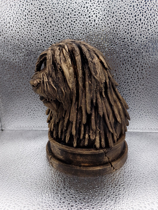 Bergamasco Sheepdog Bust