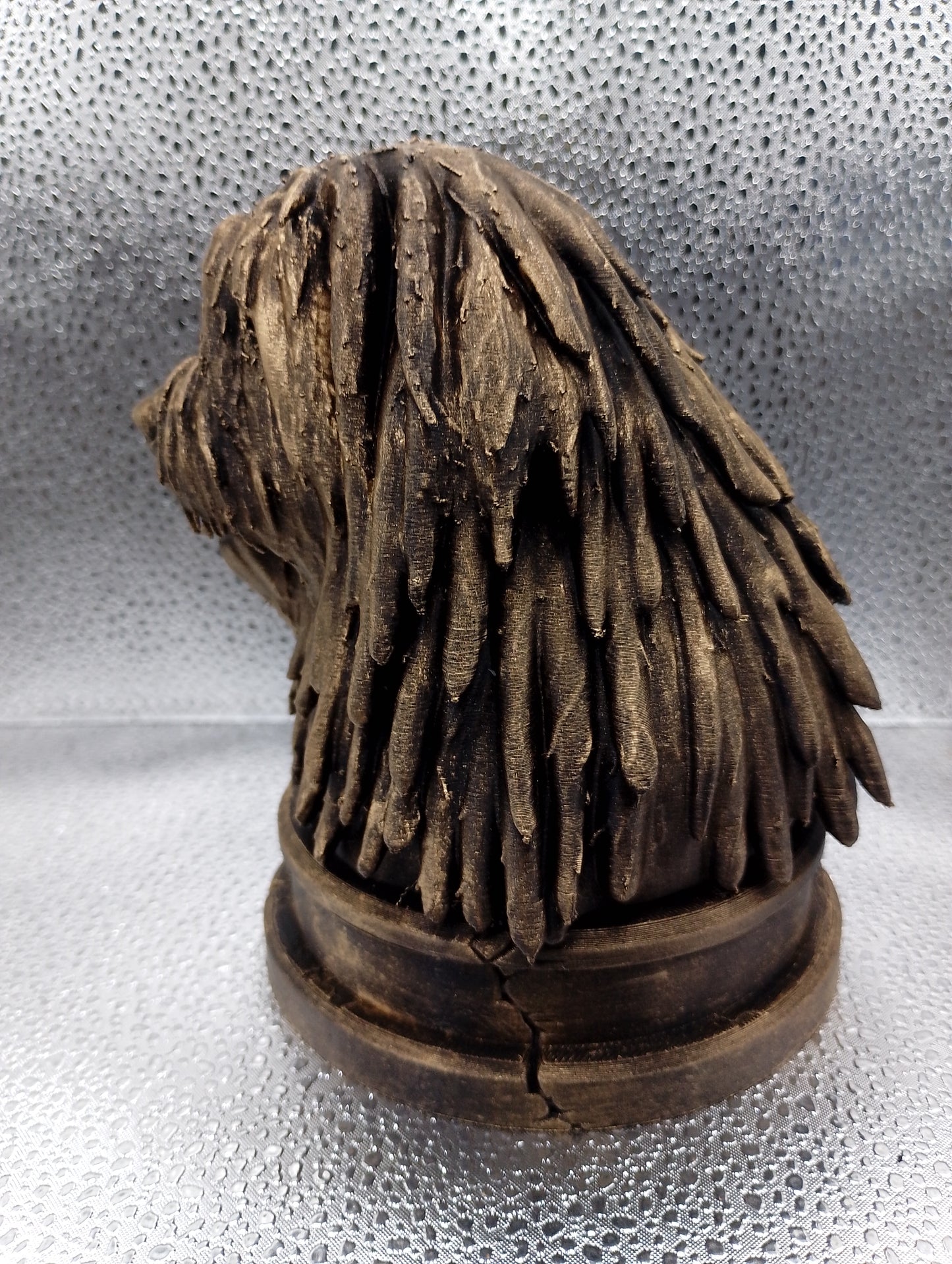 Bergamasco Sheepdog Bust
