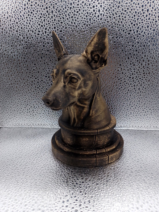 Rat Terrier Bust