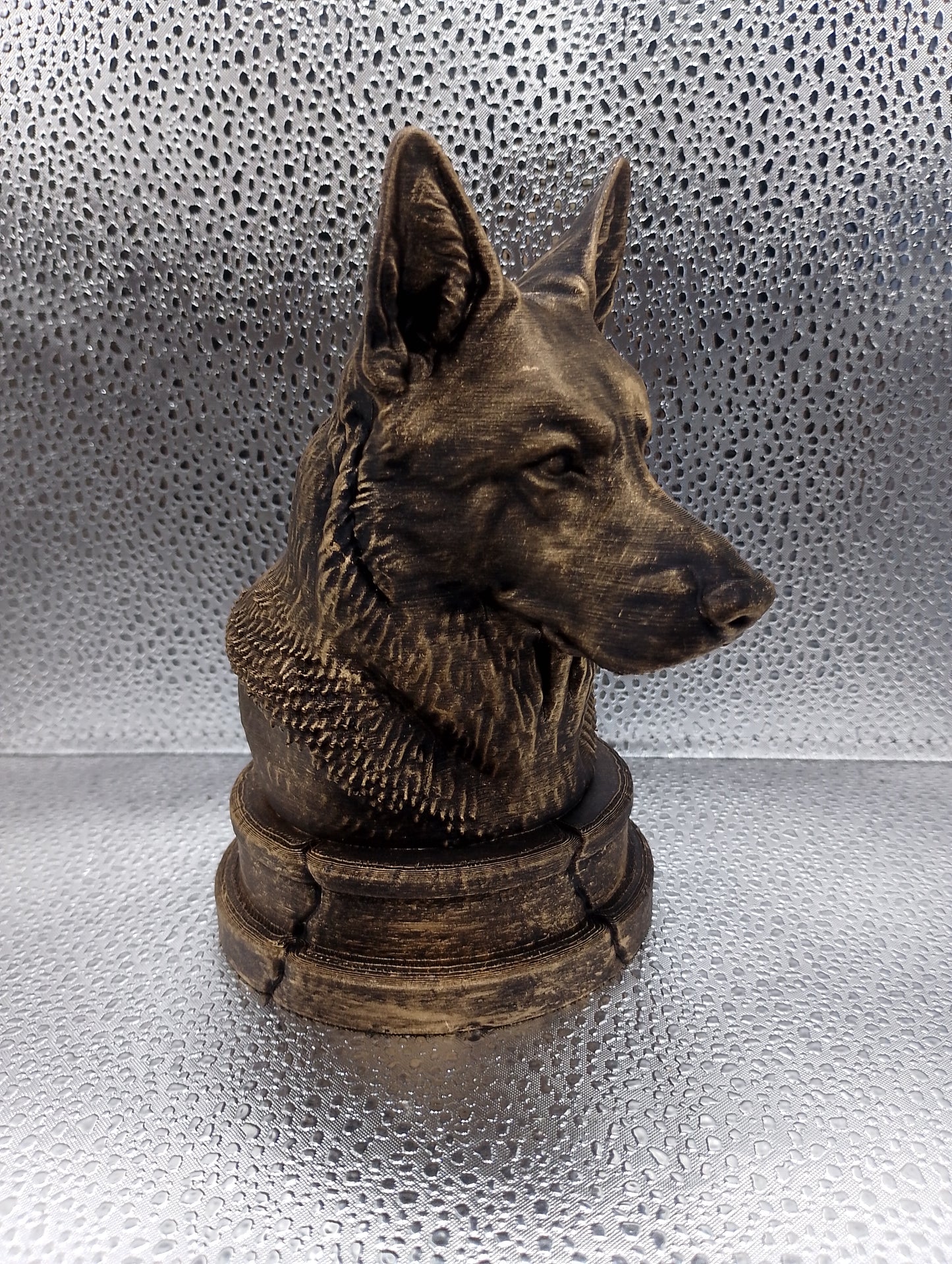German Shepherd Bust