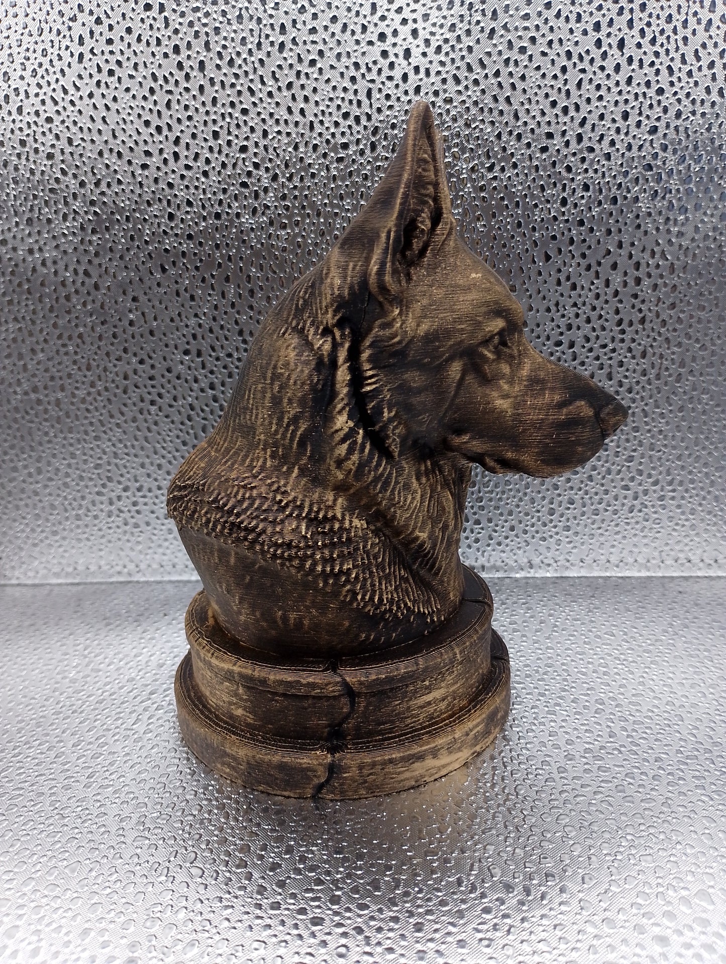German Shepherd Bust