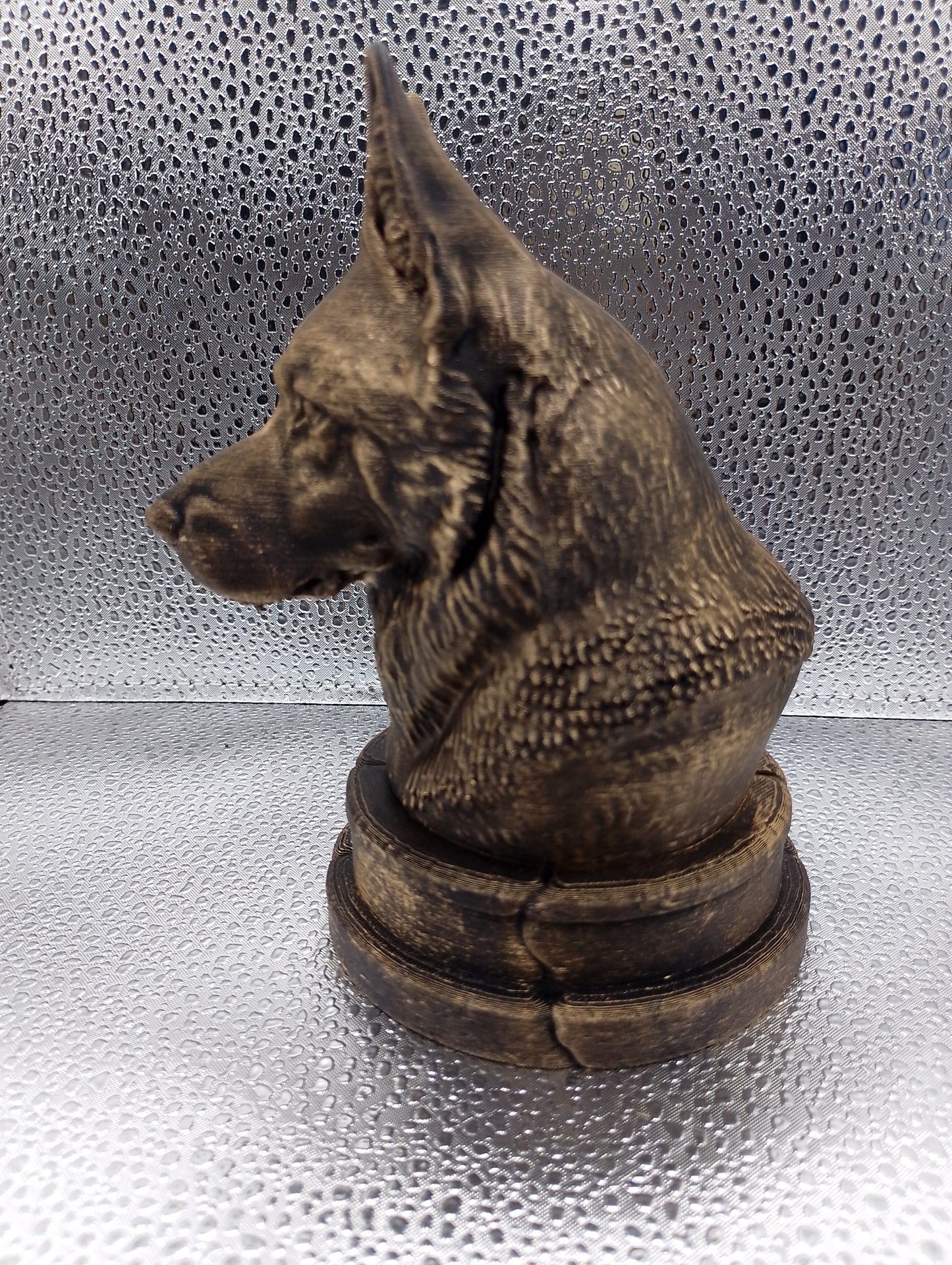 German Shepherd Bust