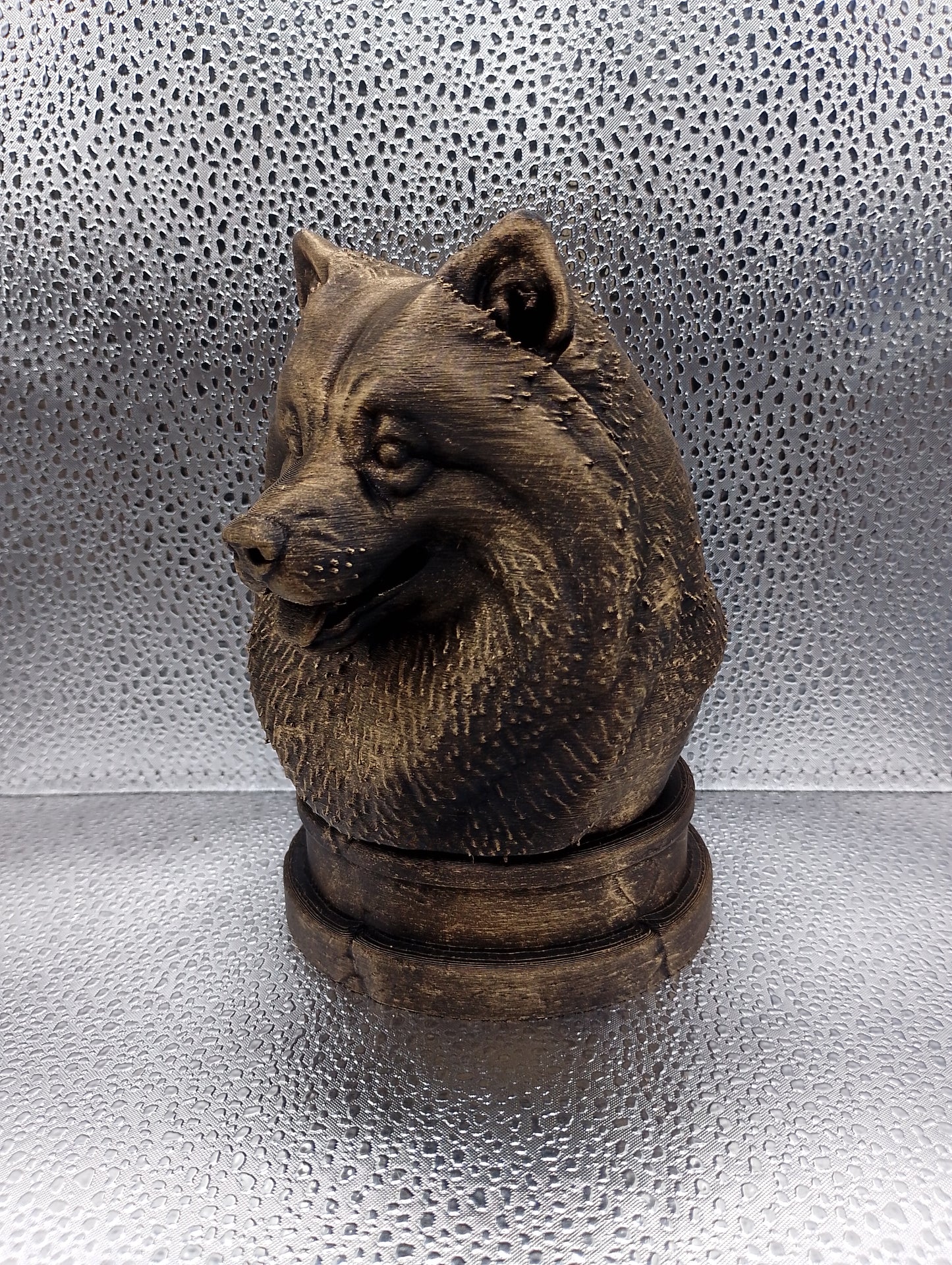 Keeshond Bust