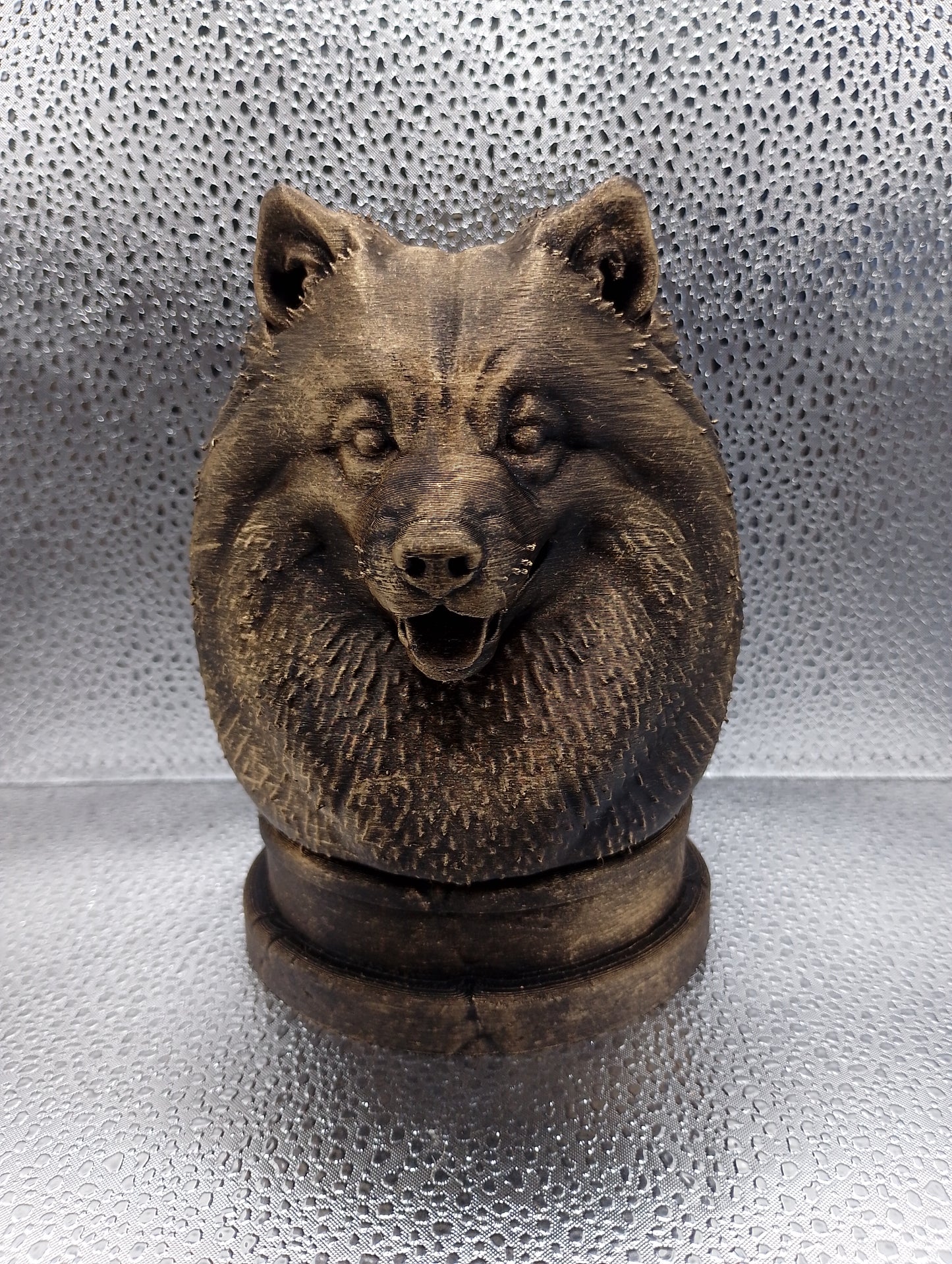 Keeshond Bust
