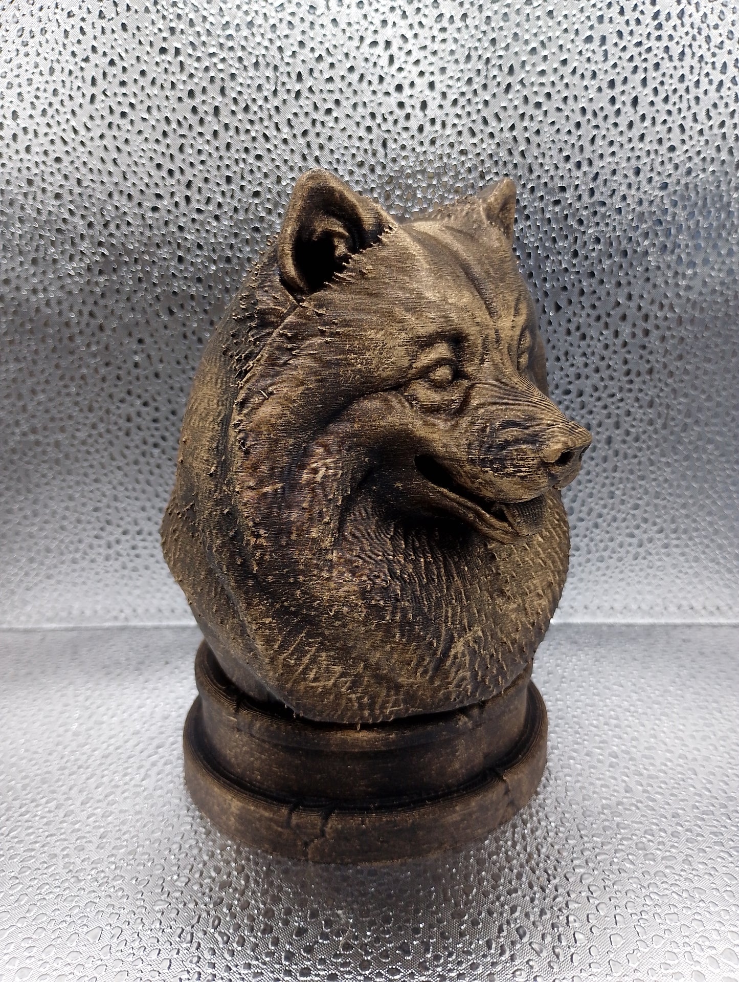 Keeshond Bust