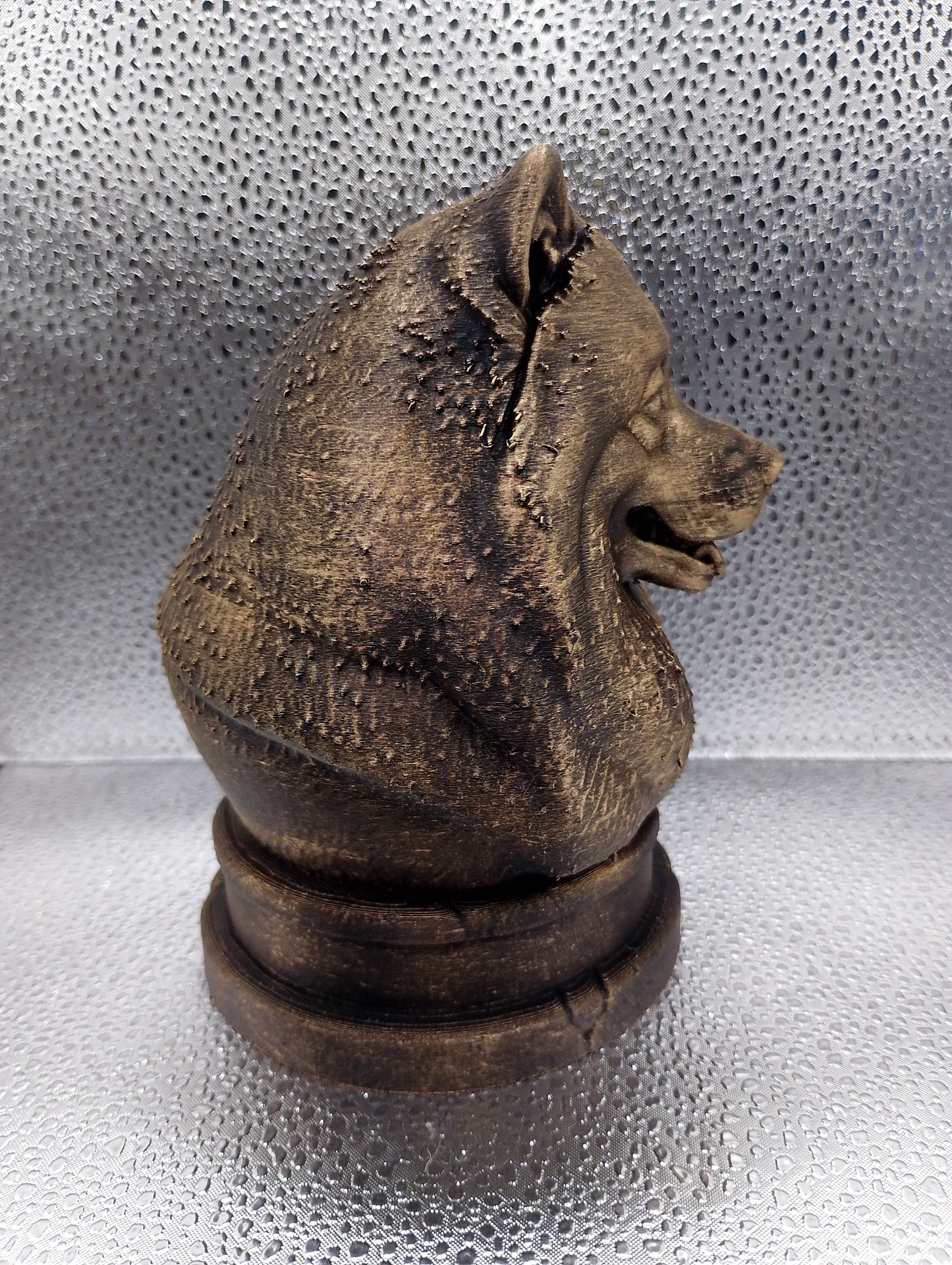 Keeshond Bust