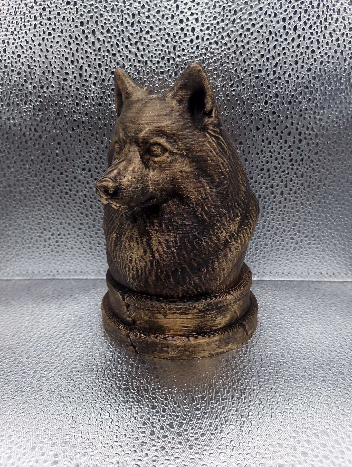 Japanese Spitz Bust