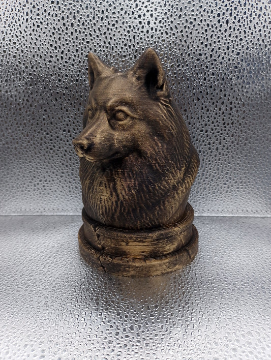 Japanese Spitz Bust