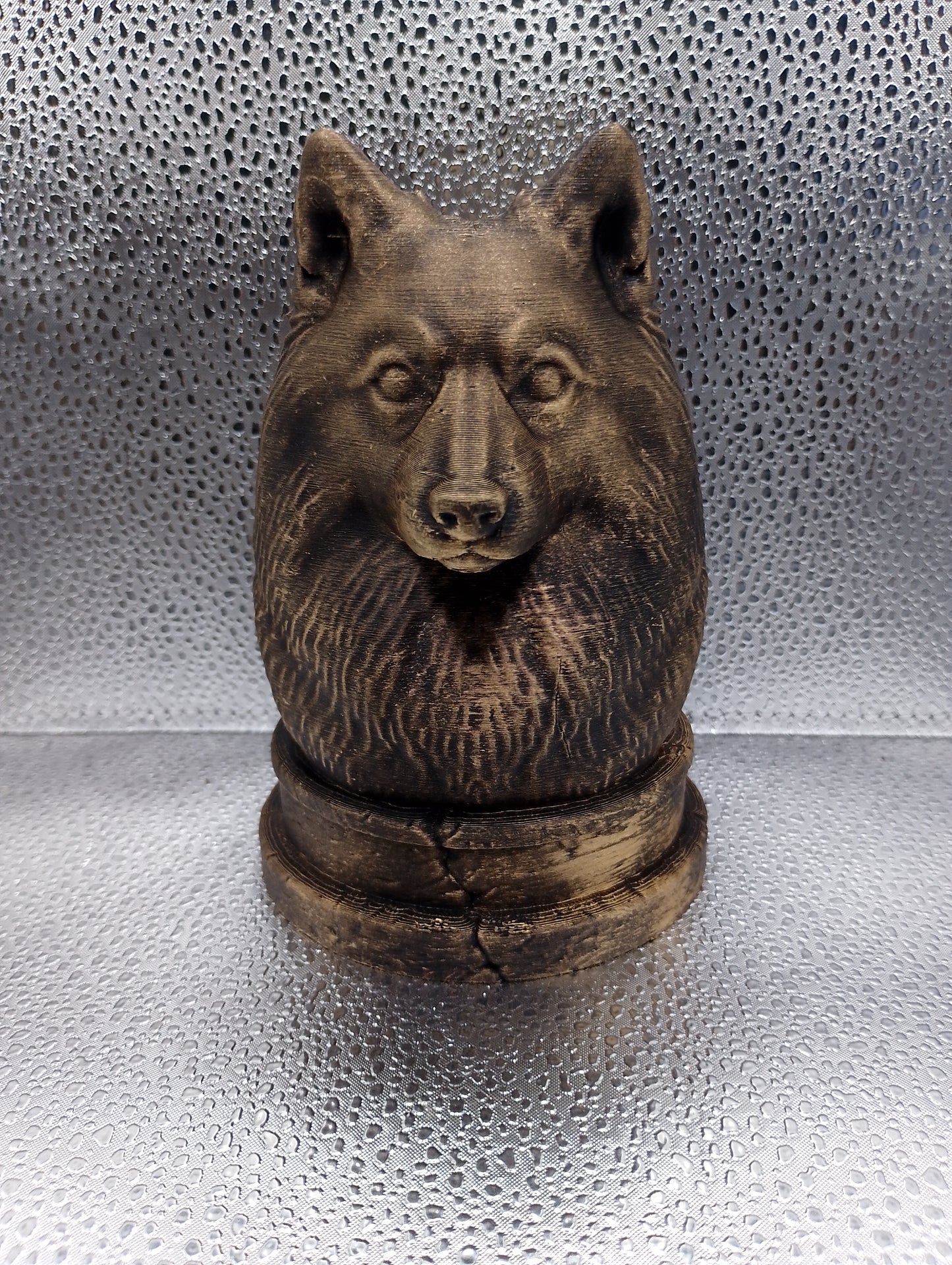 Japanese Spitz Bust