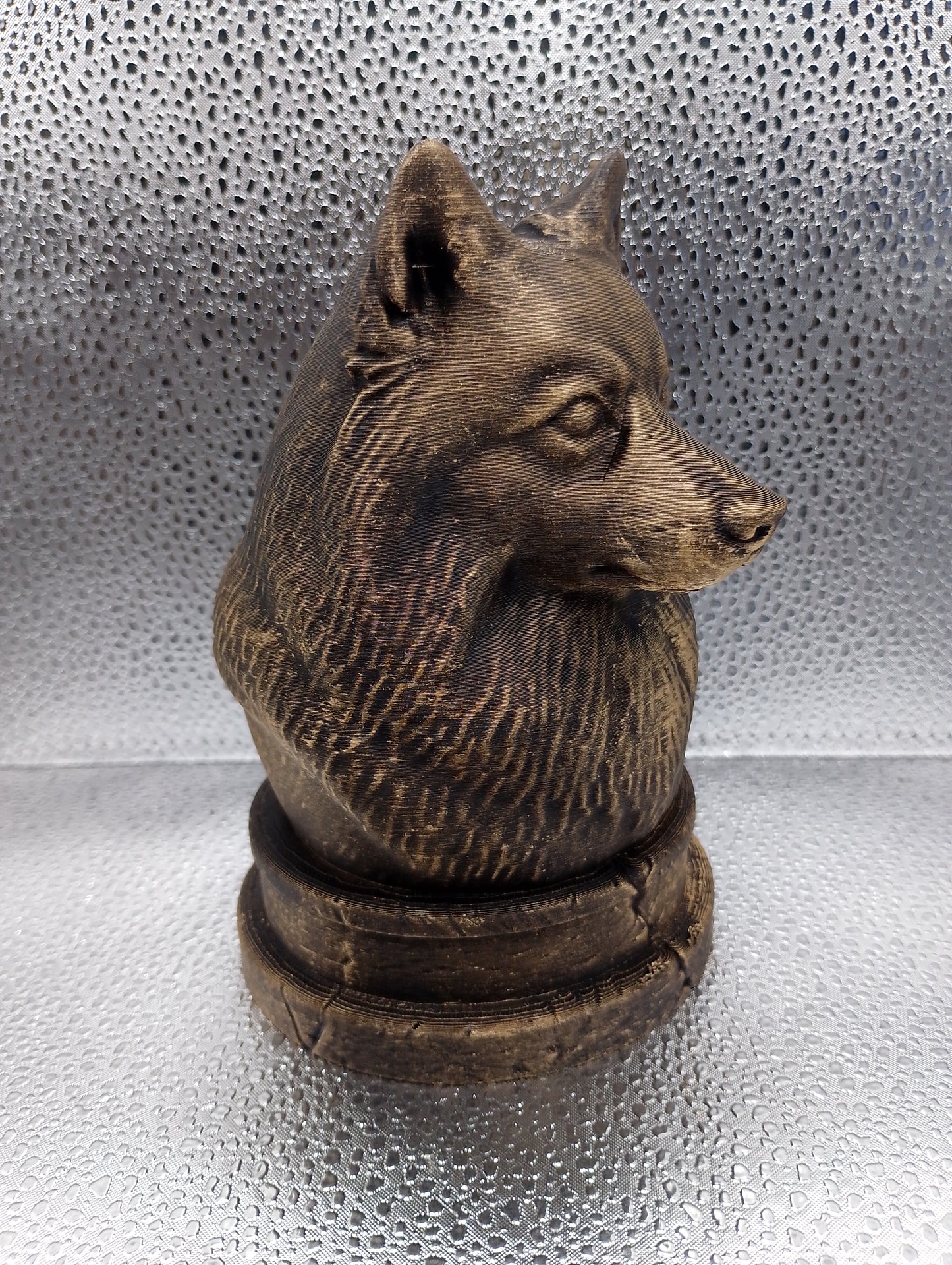 Japanese Spitz Bust