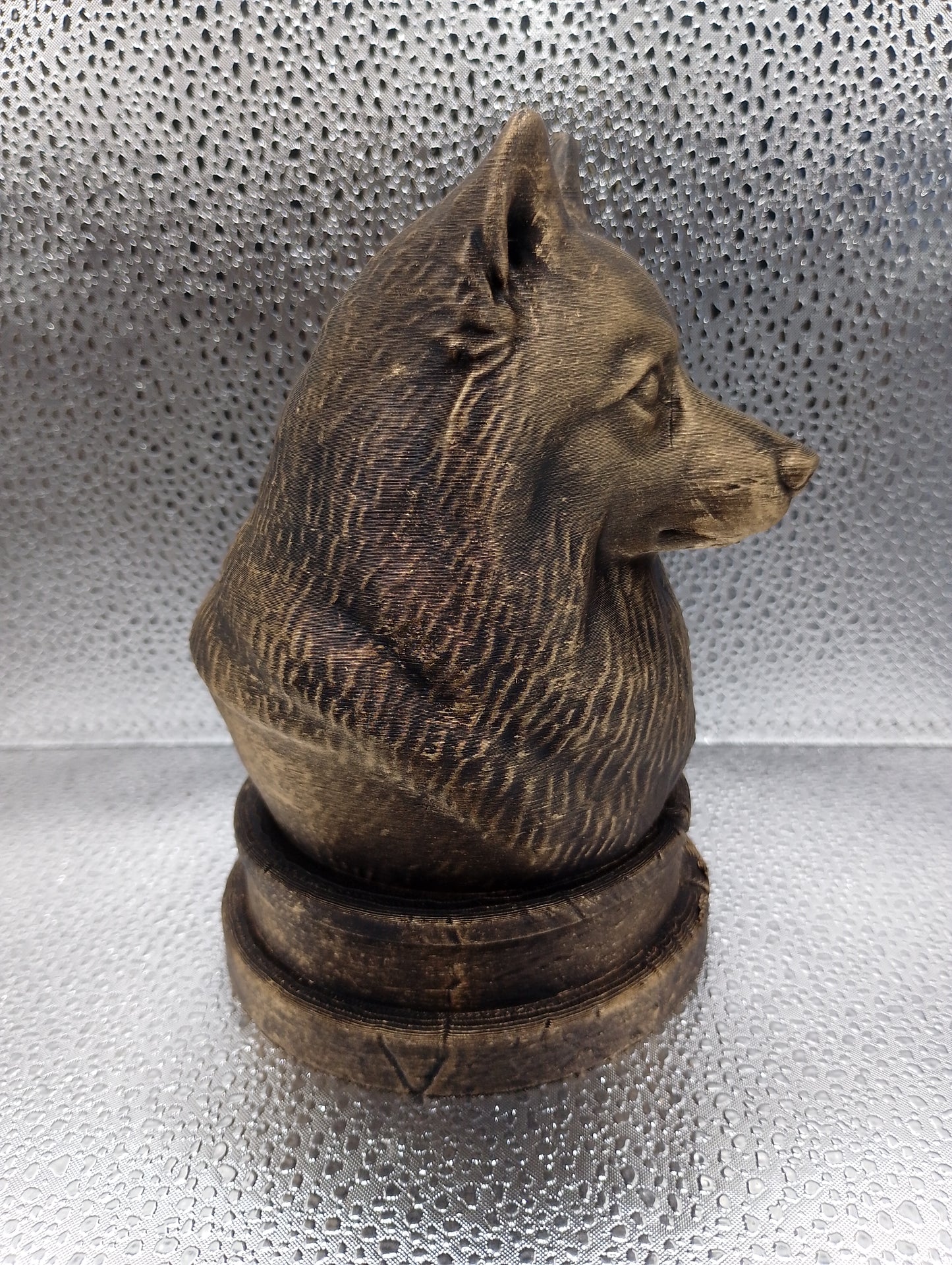 Japanese Spitz Bust