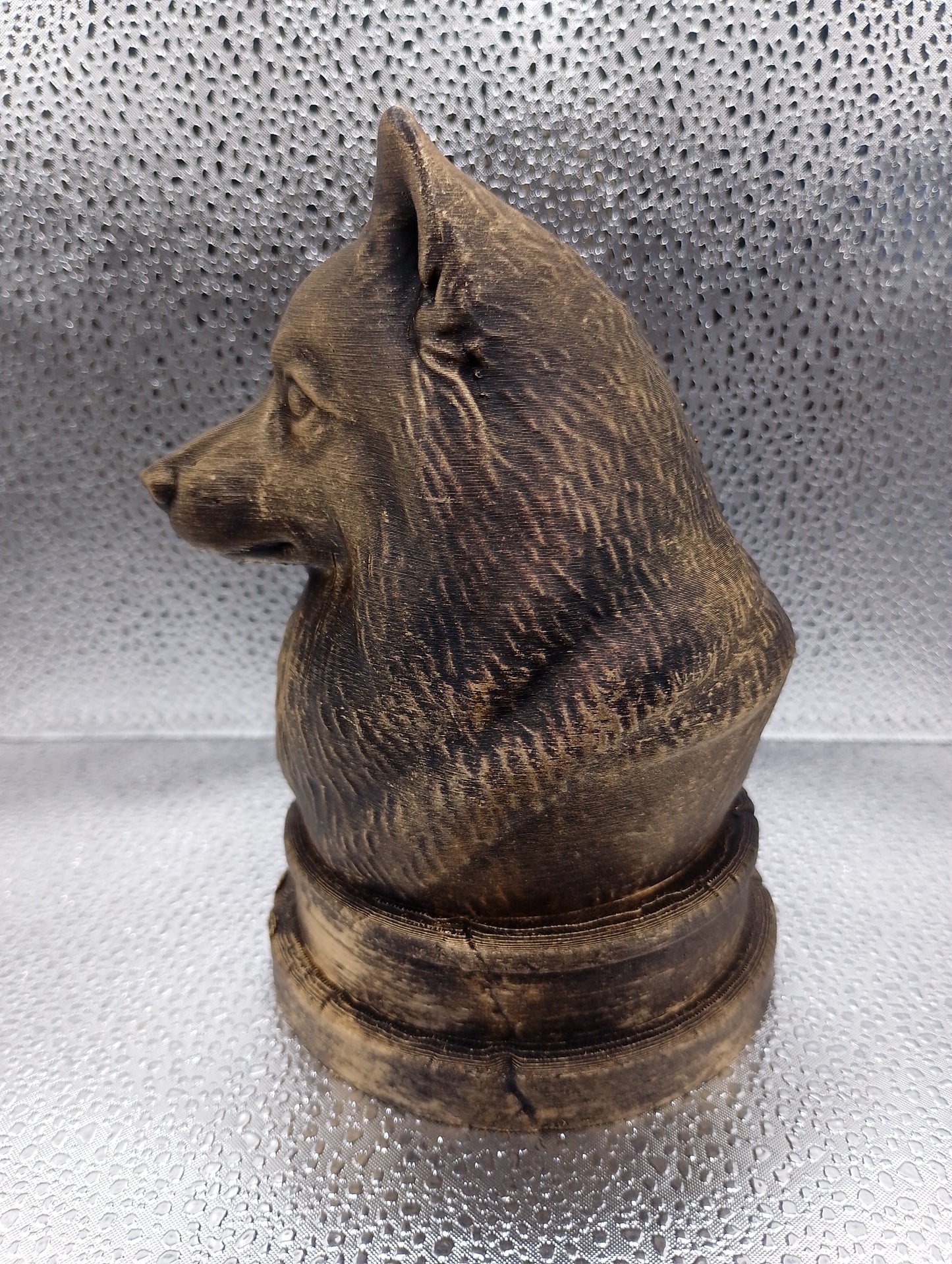 Japanese Spitz Bust