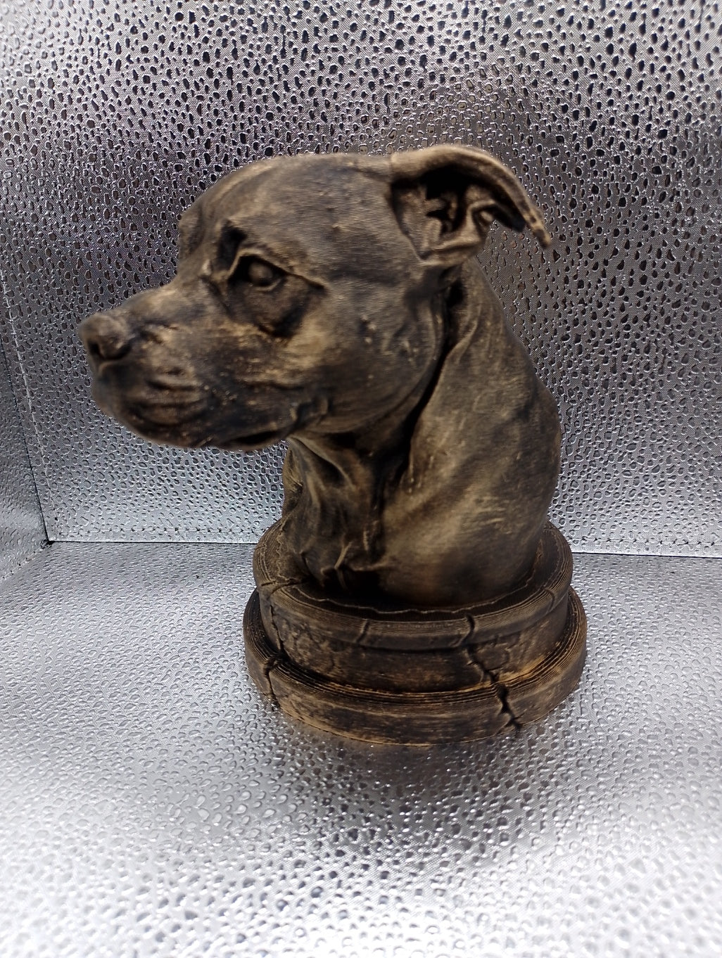 Staffordshire Bull Terrier Bust