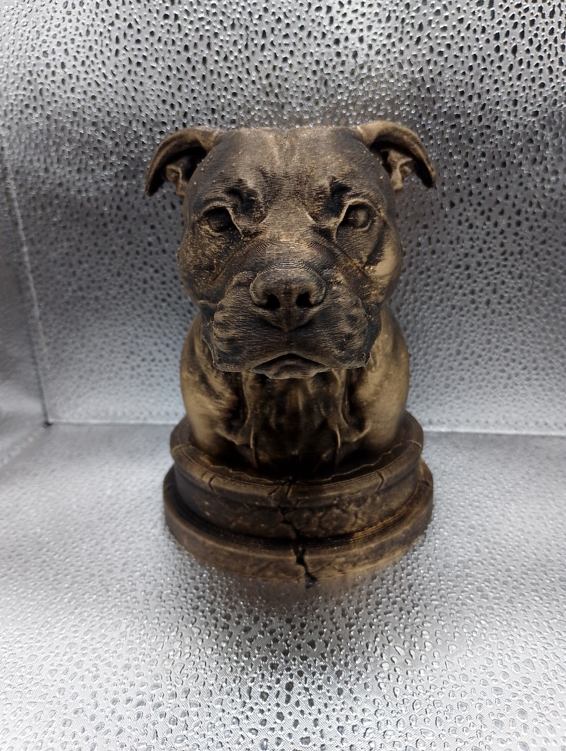 Staffordshire Bull Terrier Bust