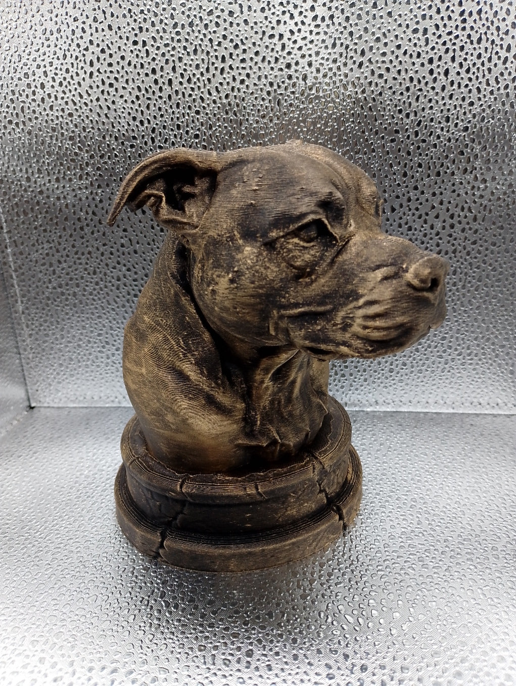 Staffordshire Bull Terrier Bust