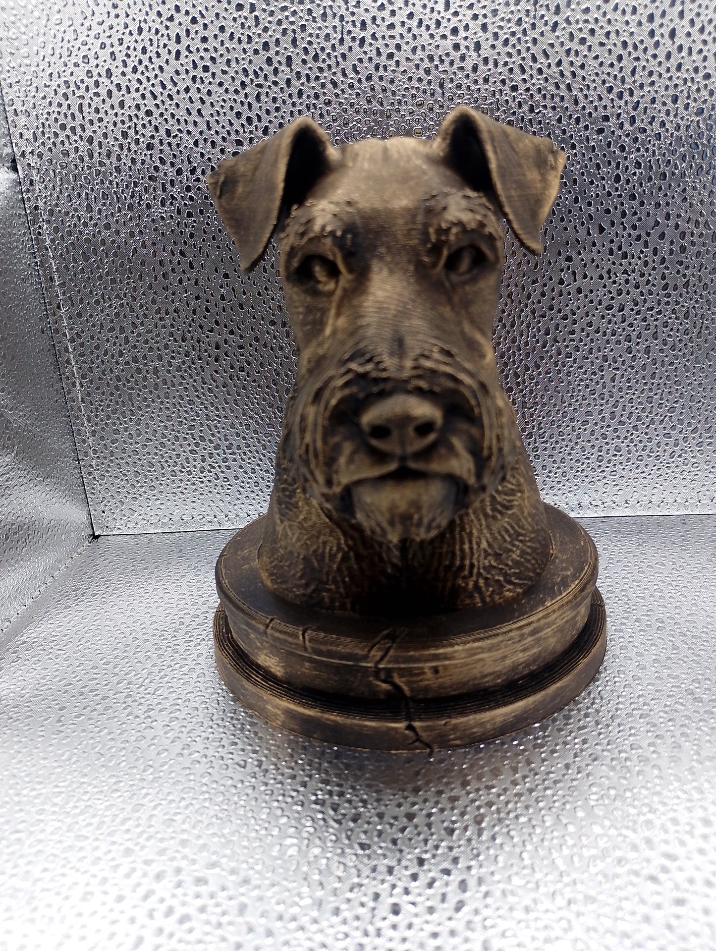 Schnauzer Bust